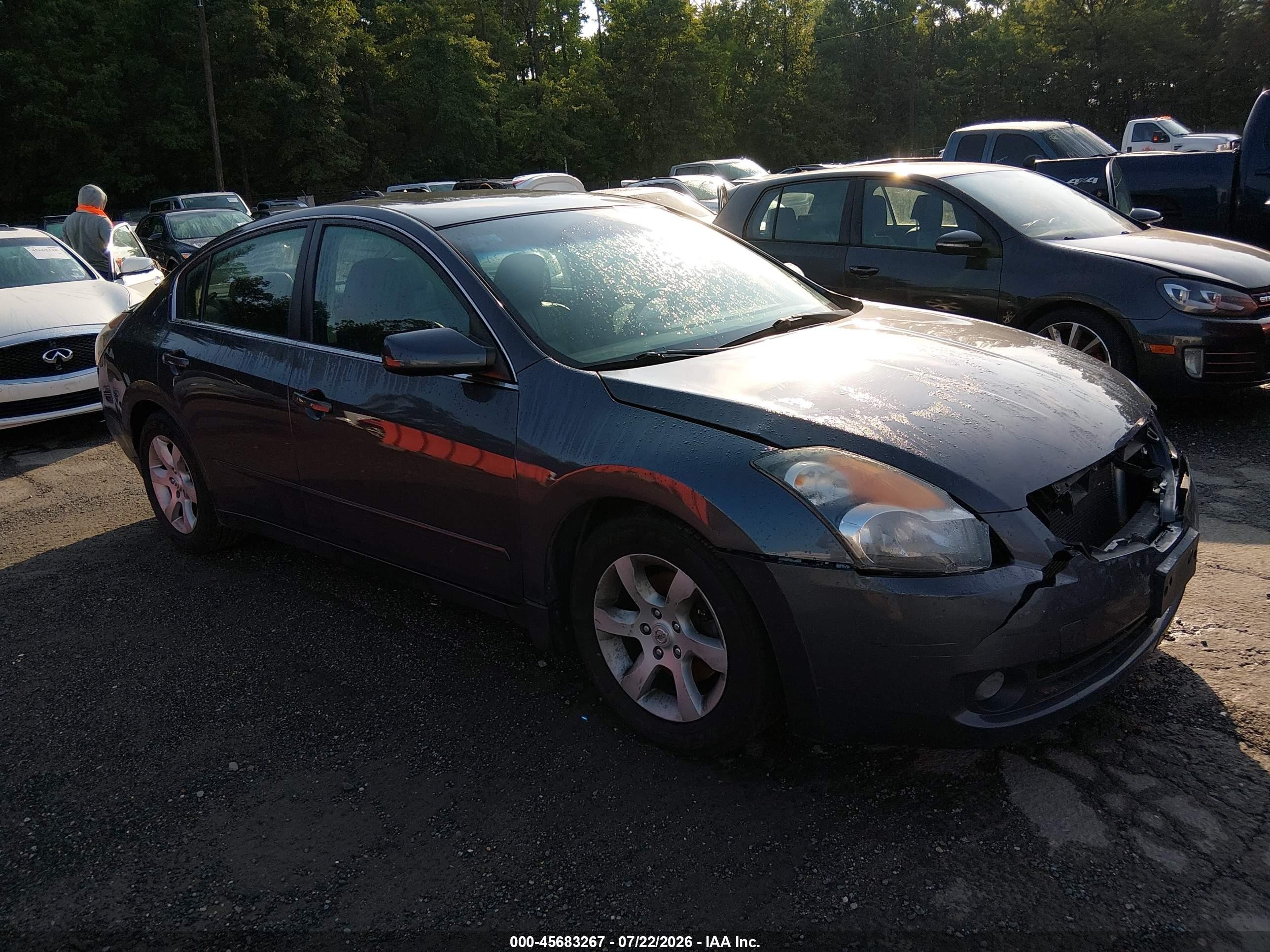 2009 Nissan Altima 2.5 S Gray vin: 1N4AL21E09N547003