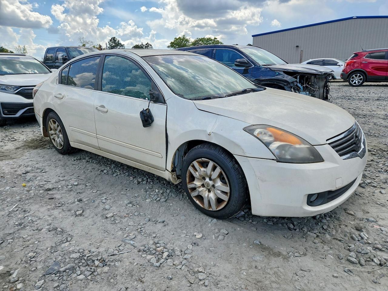 2009 Nissan Altima 2.5 White vin: 1N4AL21E09N557210