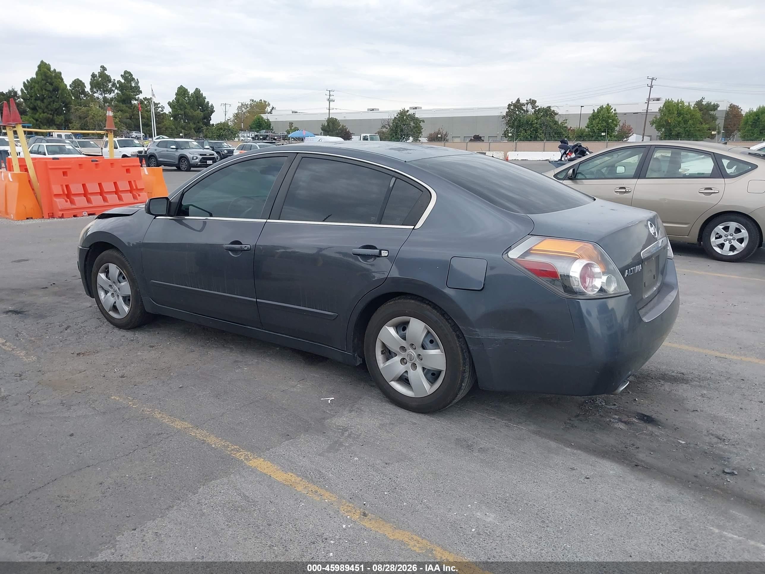 2007 Nissan Altima 2.5 S Gray vin: 1N4AL21E17C141305