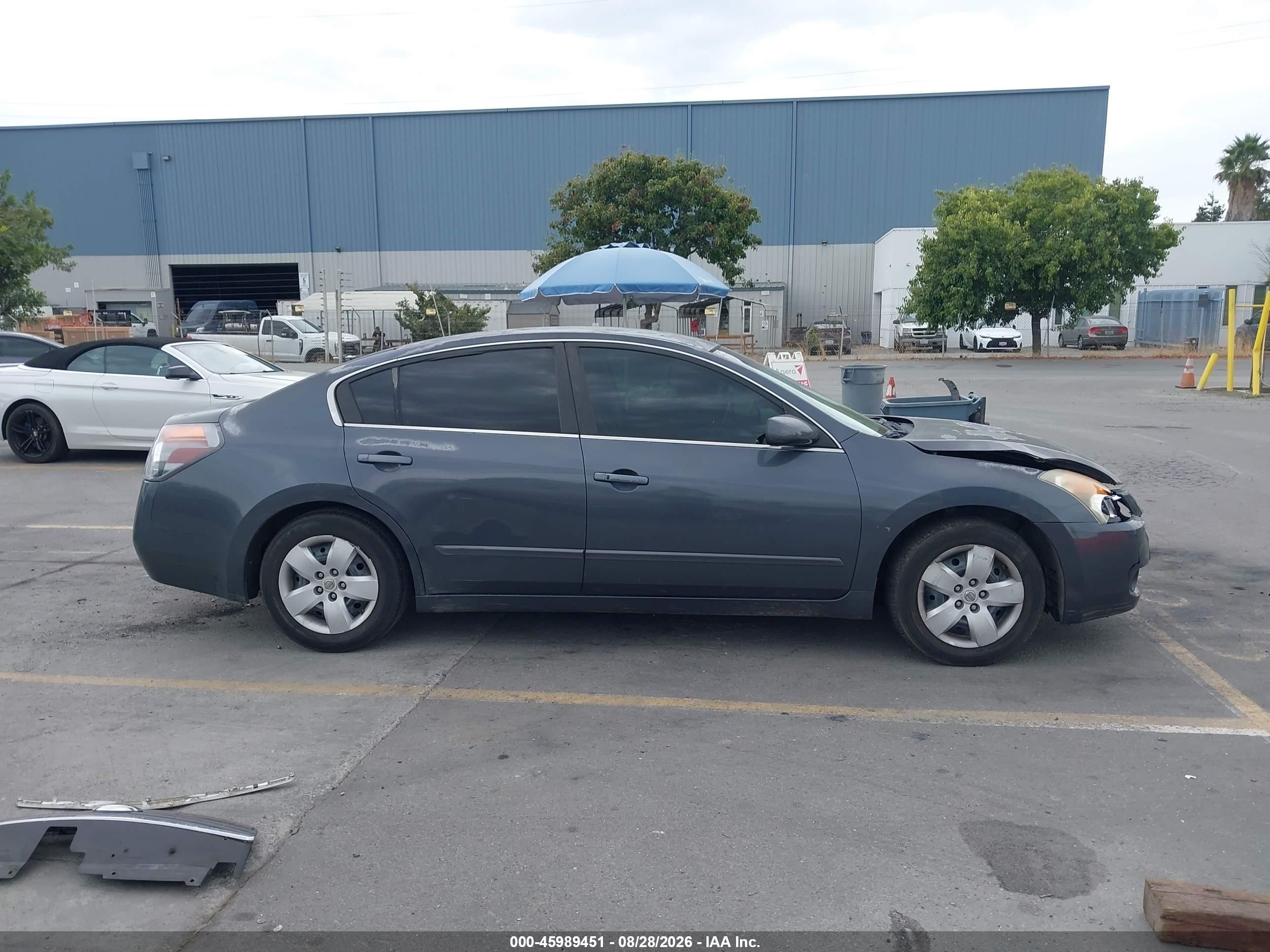 2007 Nissan Altima 2.5 S Gray vin: 1N4AL21E17C141305