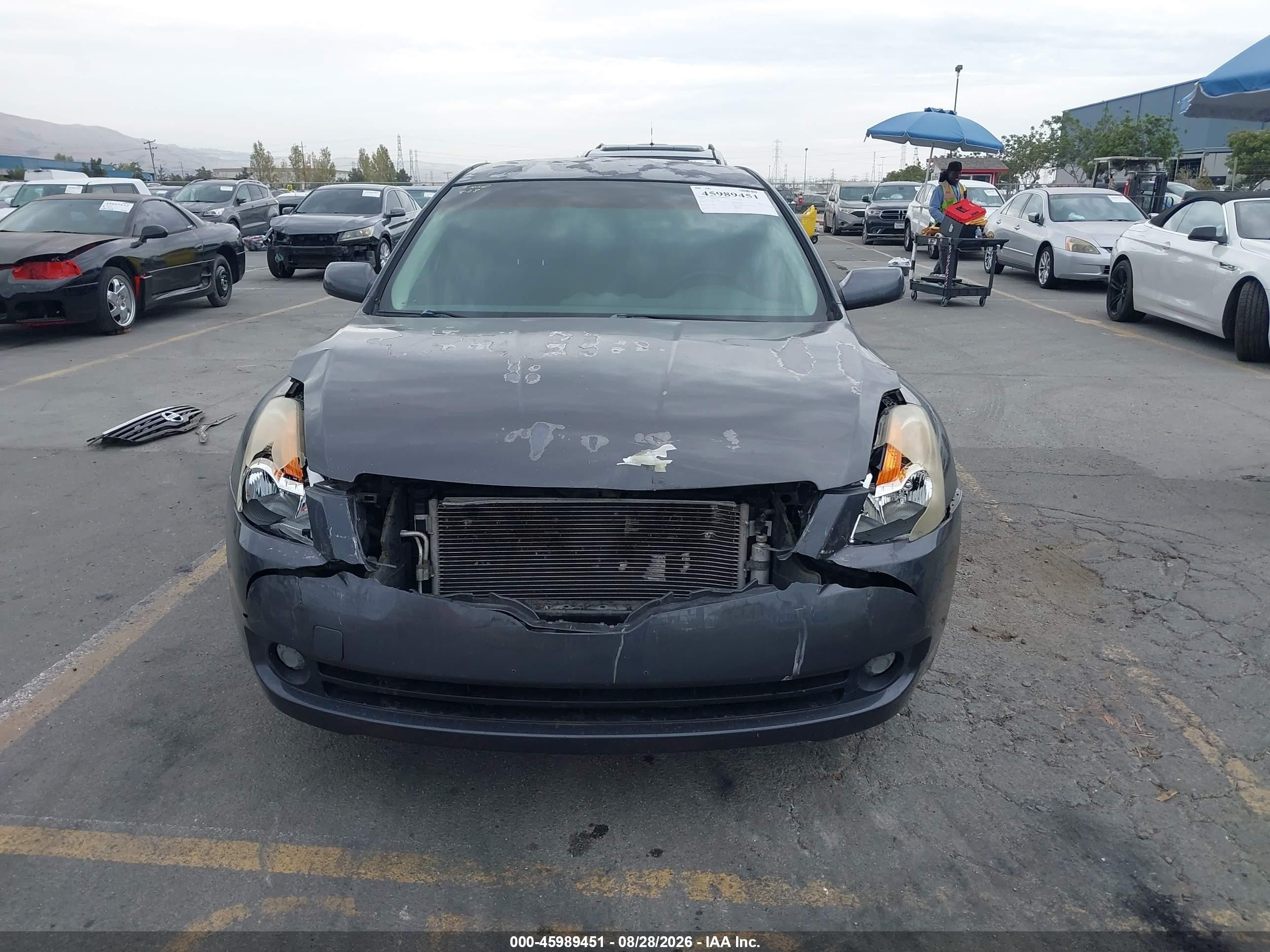 2007 Nissan Altima 2.5 S Gray vin: 1N4AL21E17C141305