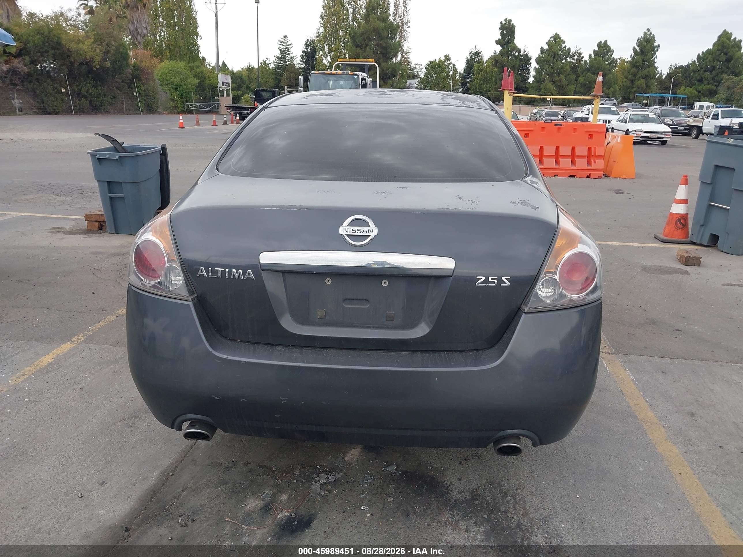 2007 Nissan Altima 2.5 S Gray vin: 1N4AL21E17C141305