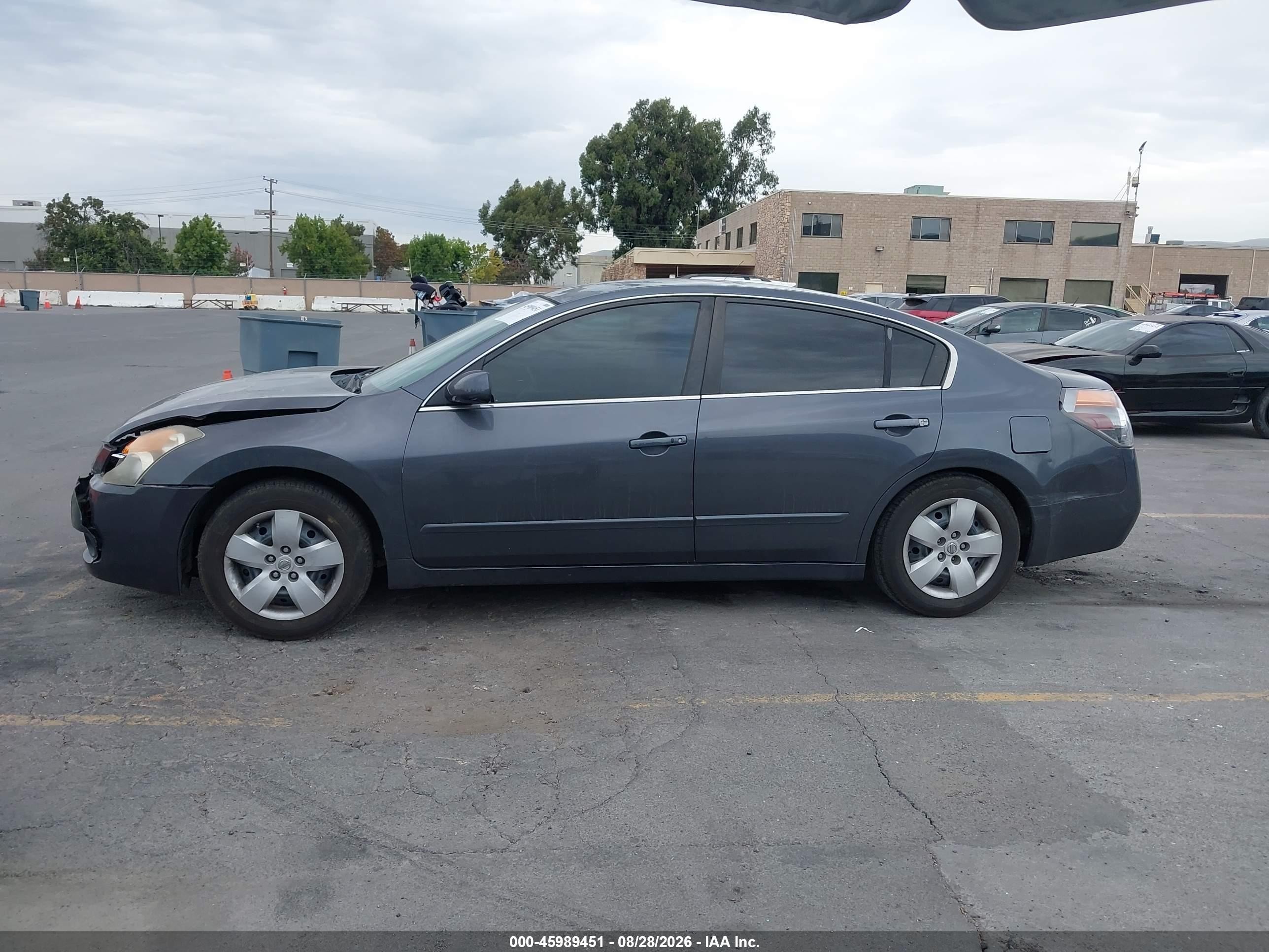 2007 Nissan Altima 2.5 S Gray vin: 1N4AL21E17C141305