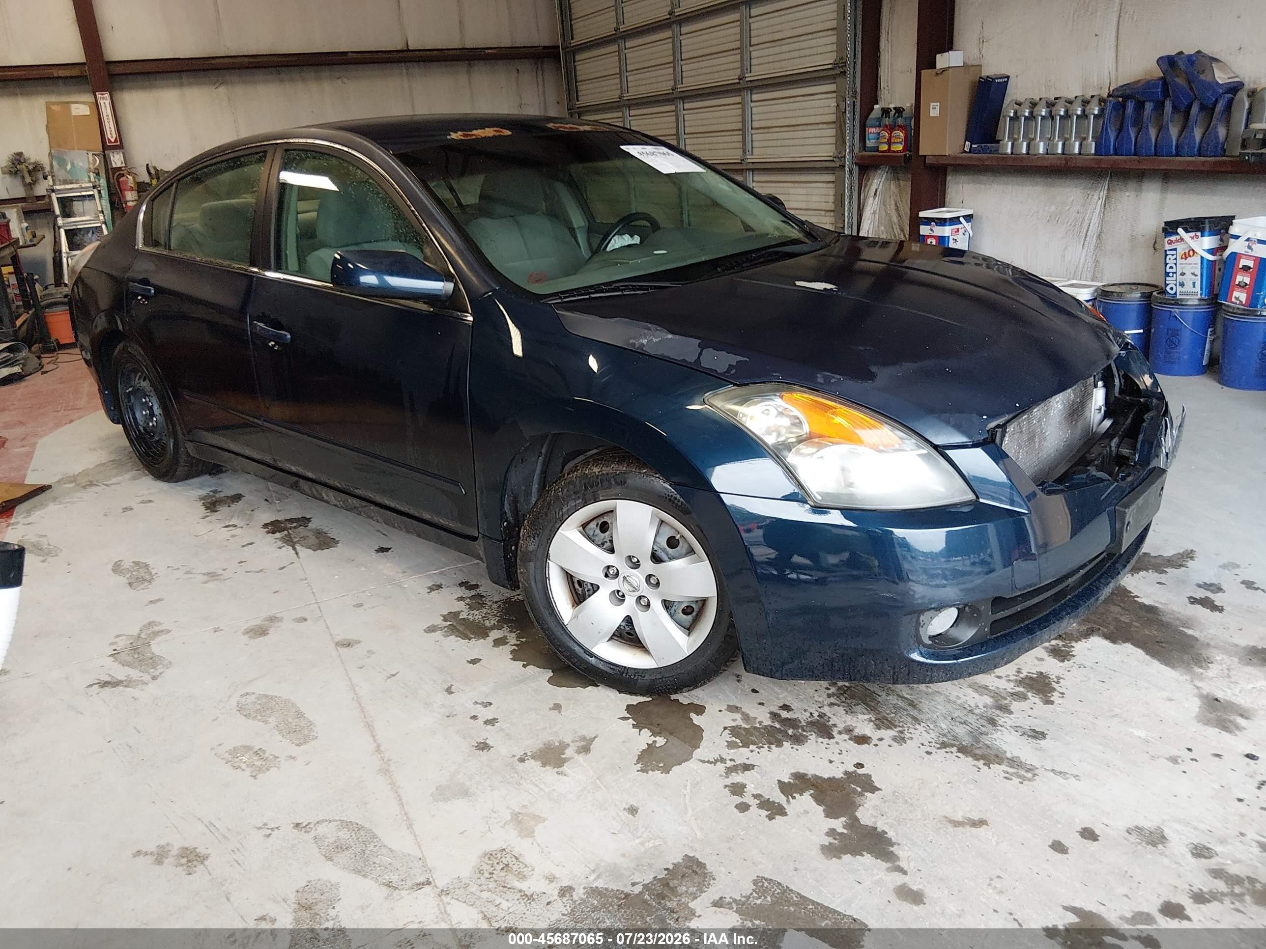 2007 Nissan Altima 2.5 S Blue vin: 1N4AL21E17C192495