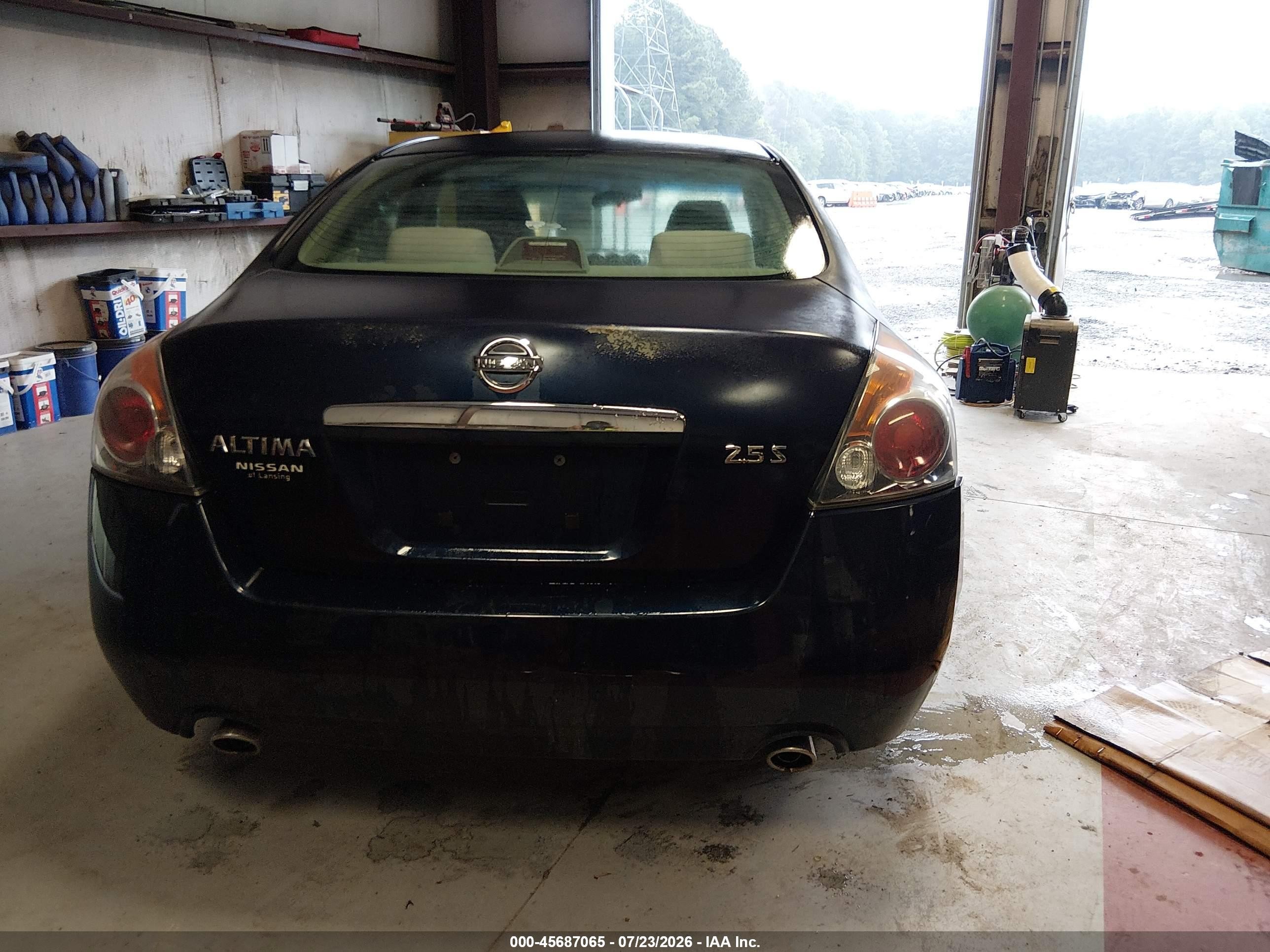 2007 Nissan Altima 2.5 S Blue vin: 1N4AL21E17C192495