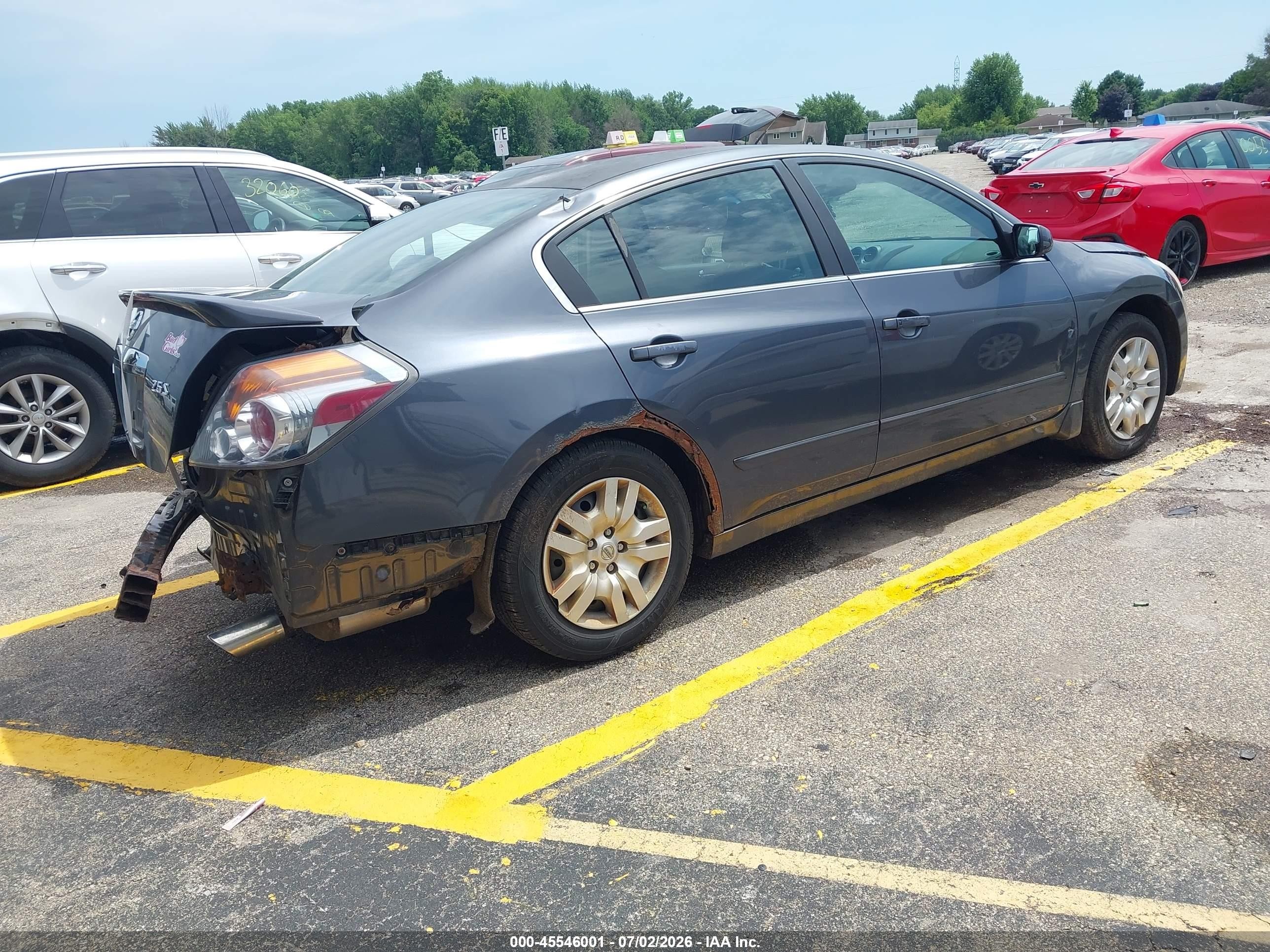 2007 Nissan Altima 2.5 S Turquoise vin: 1N4AL21E17C201017