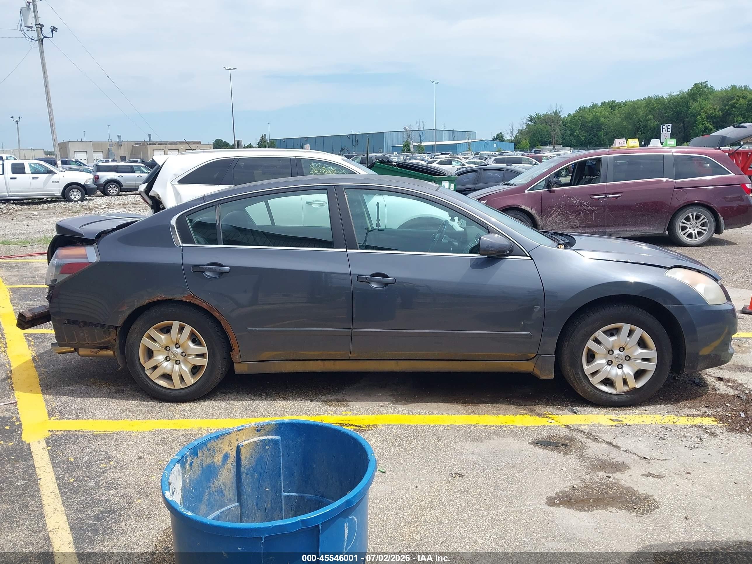 2007 Nissan Altima 2.5 S Turquoise vin: 1N4AL21E17C201017