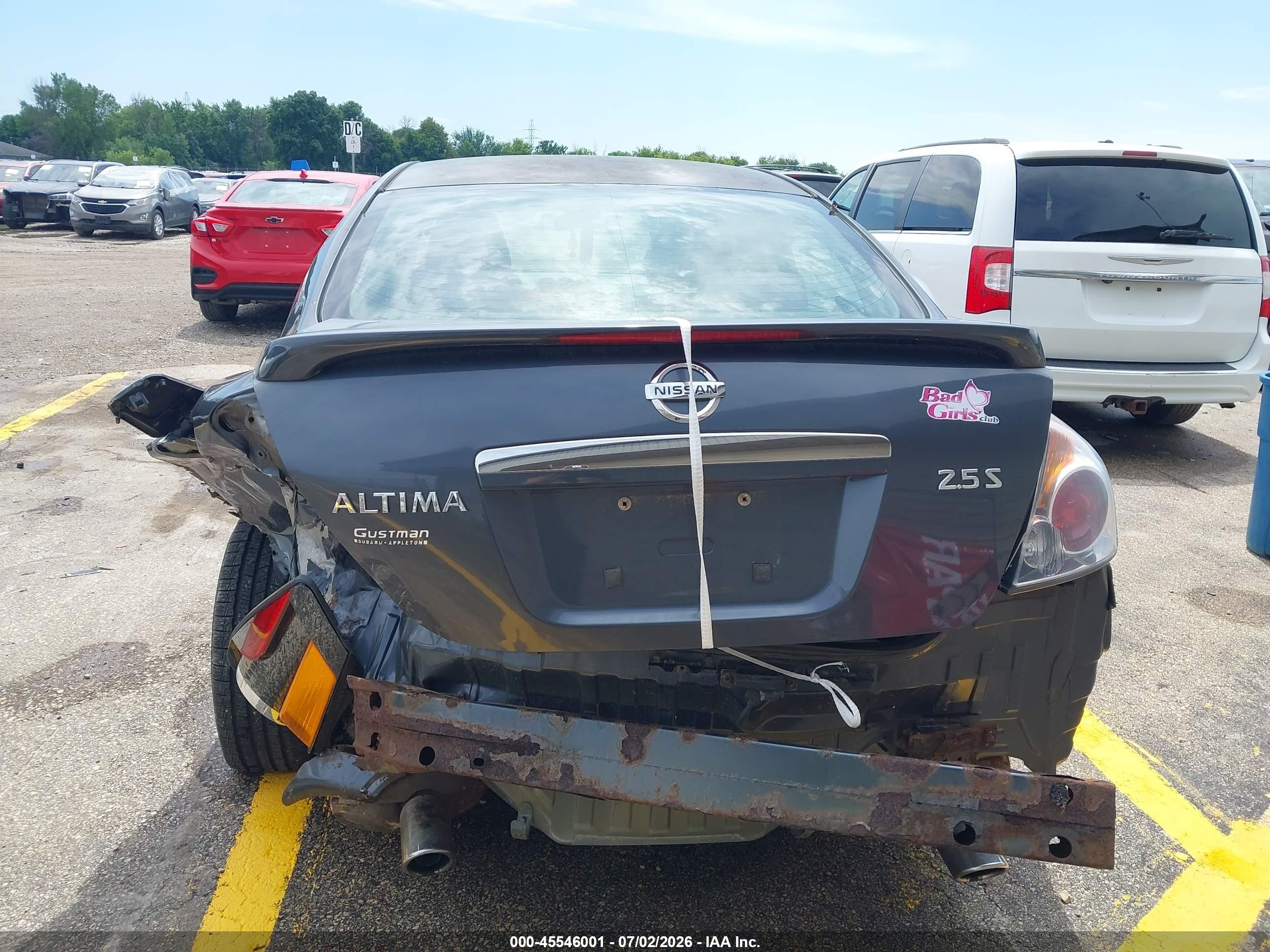2007 Nissan Altima 2.5 S Turquoise vin: 1N4AL21E17C201017