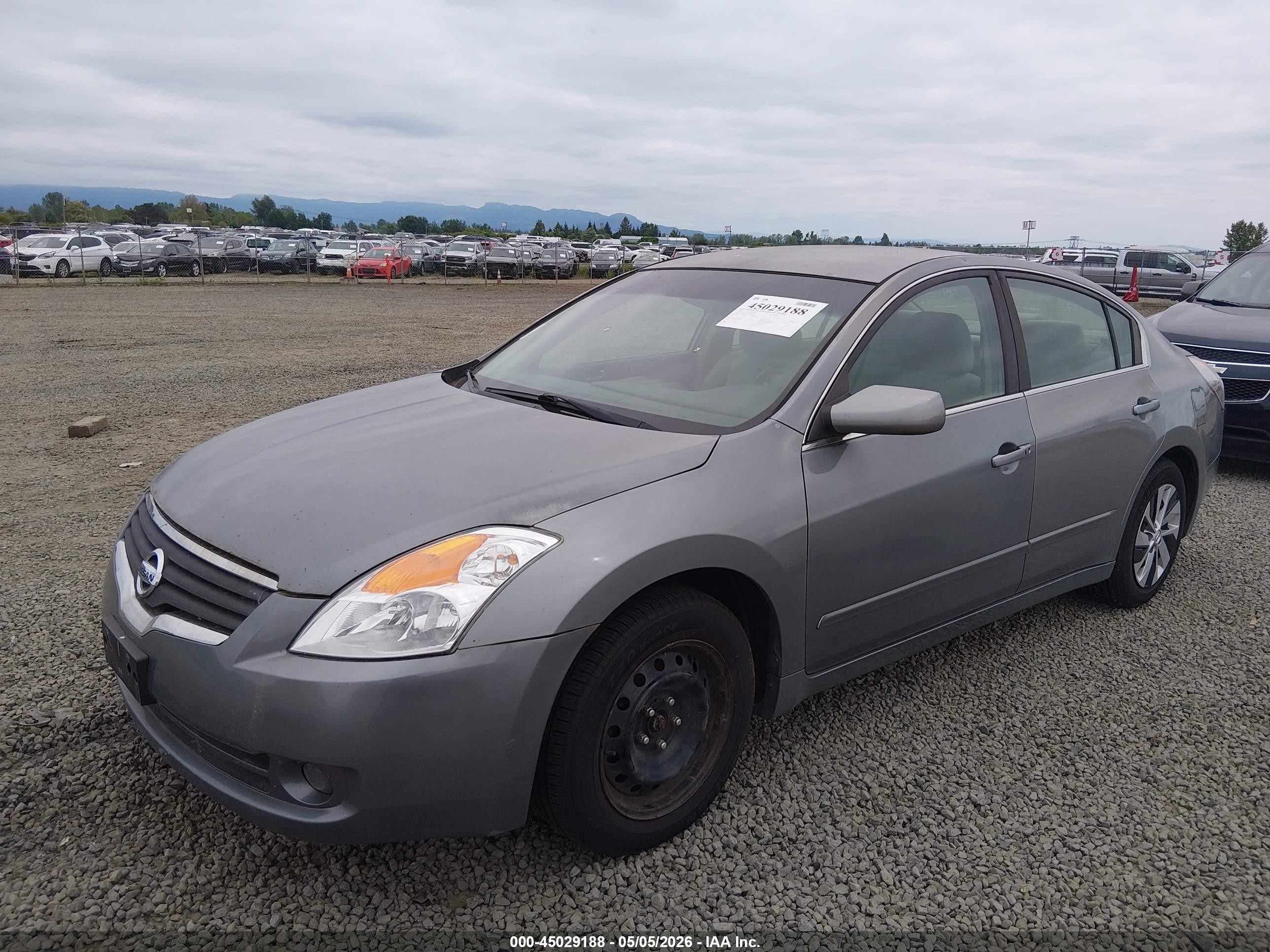 2007 Nissan Altima 2.5 S Серебряный vin: 1N4AL21E17C206203