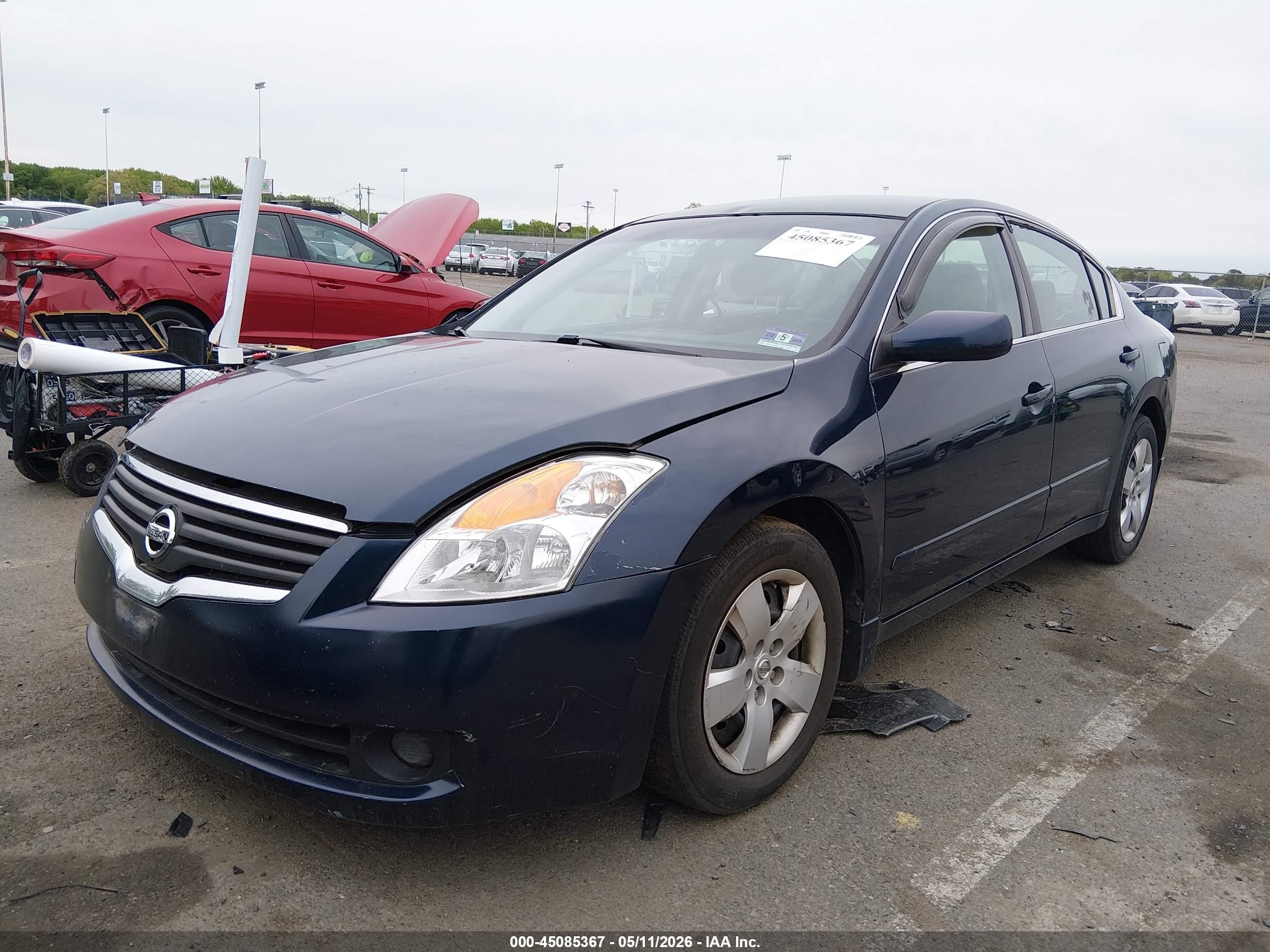 2007 Nissan Altima 2.5 S Blue vin: 1N4AL21E17C218710