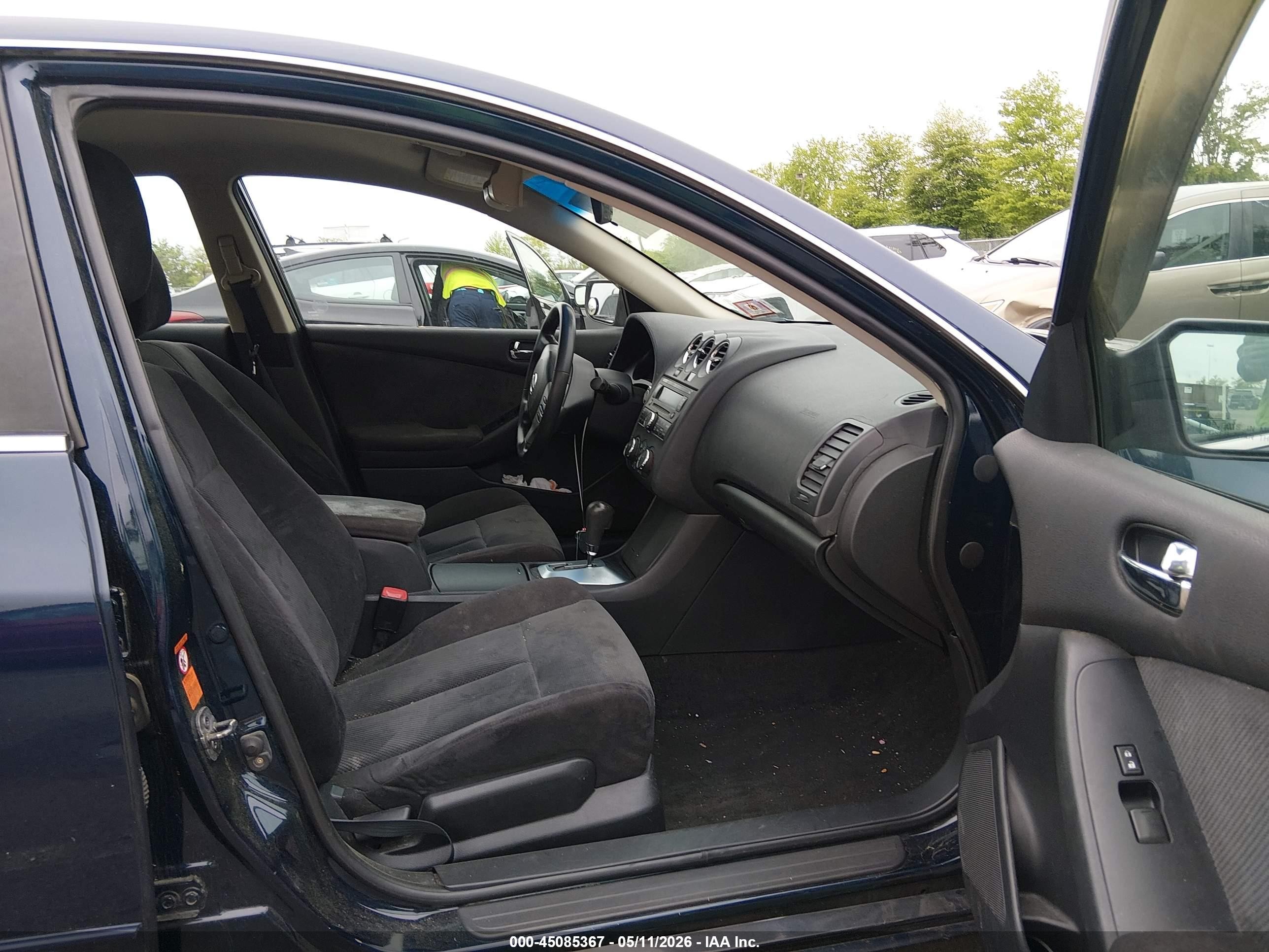 2007 Nissan Altima 2.5 S Blue vin: 1N4AL21E17C218710