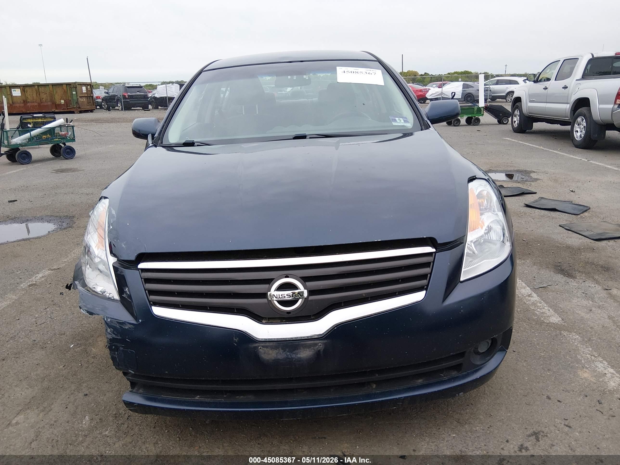 2007 Nissan Altima 2.5 S Blue vin: 1N4AL21E17C218710