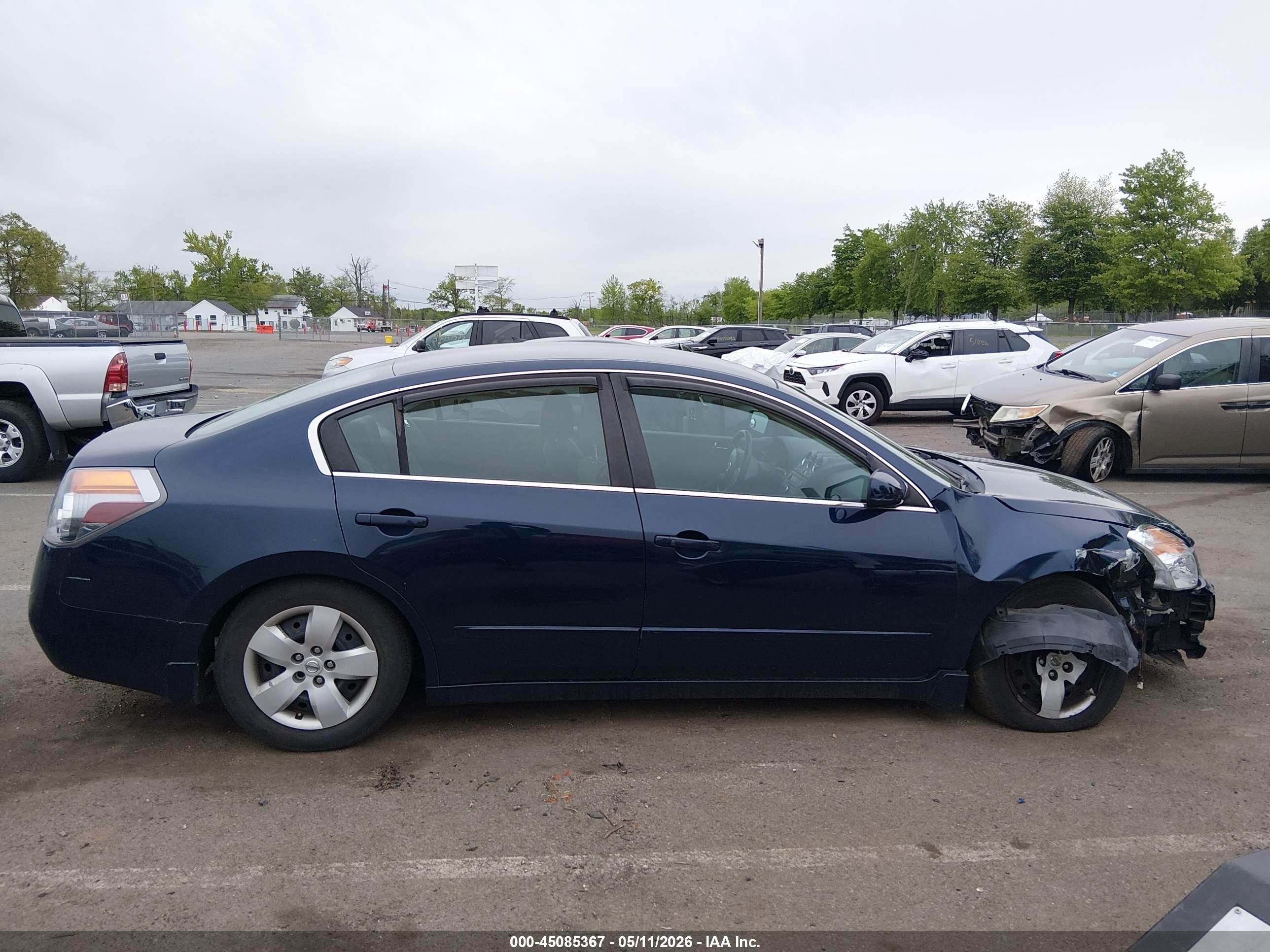 2007 Nissan Altima 2.5 S Blue vin: 1N4AL21E17C218710