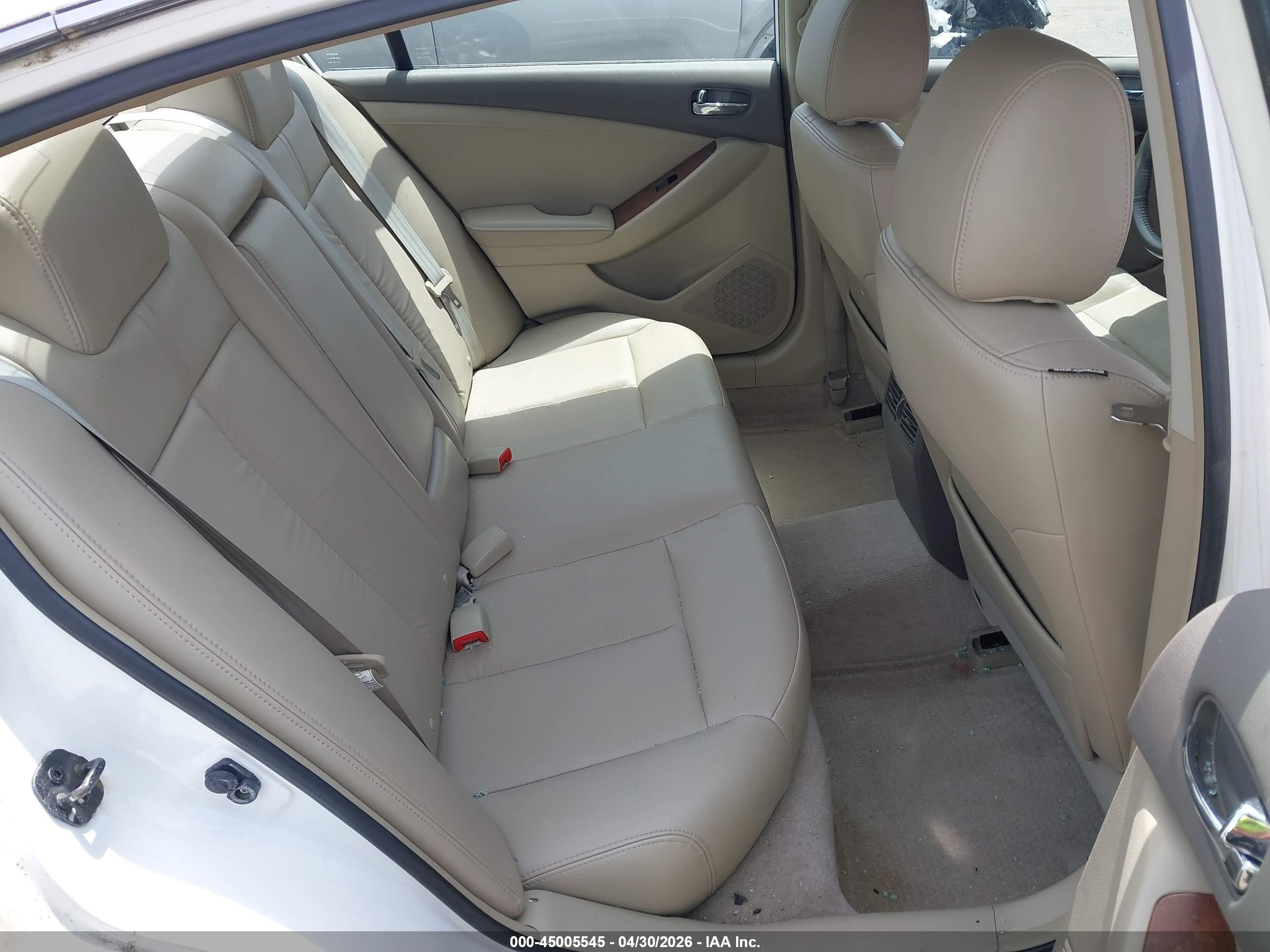 2007 Nissan Altima 2.5 S White vin: 1N4AL21E17C227732