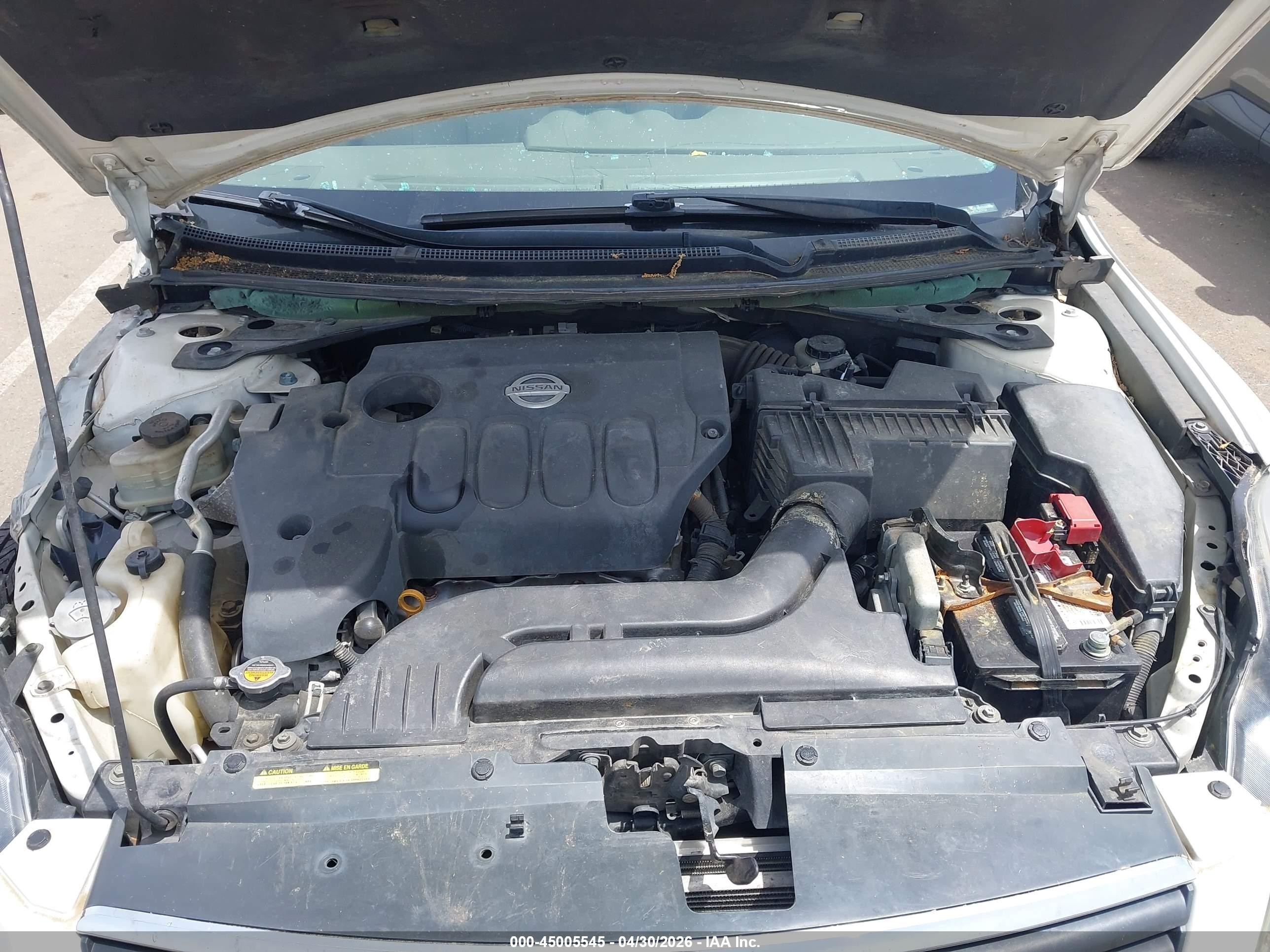 2007 Nissan Altima 2.5 S White vin: 1N4AL21E17C227732