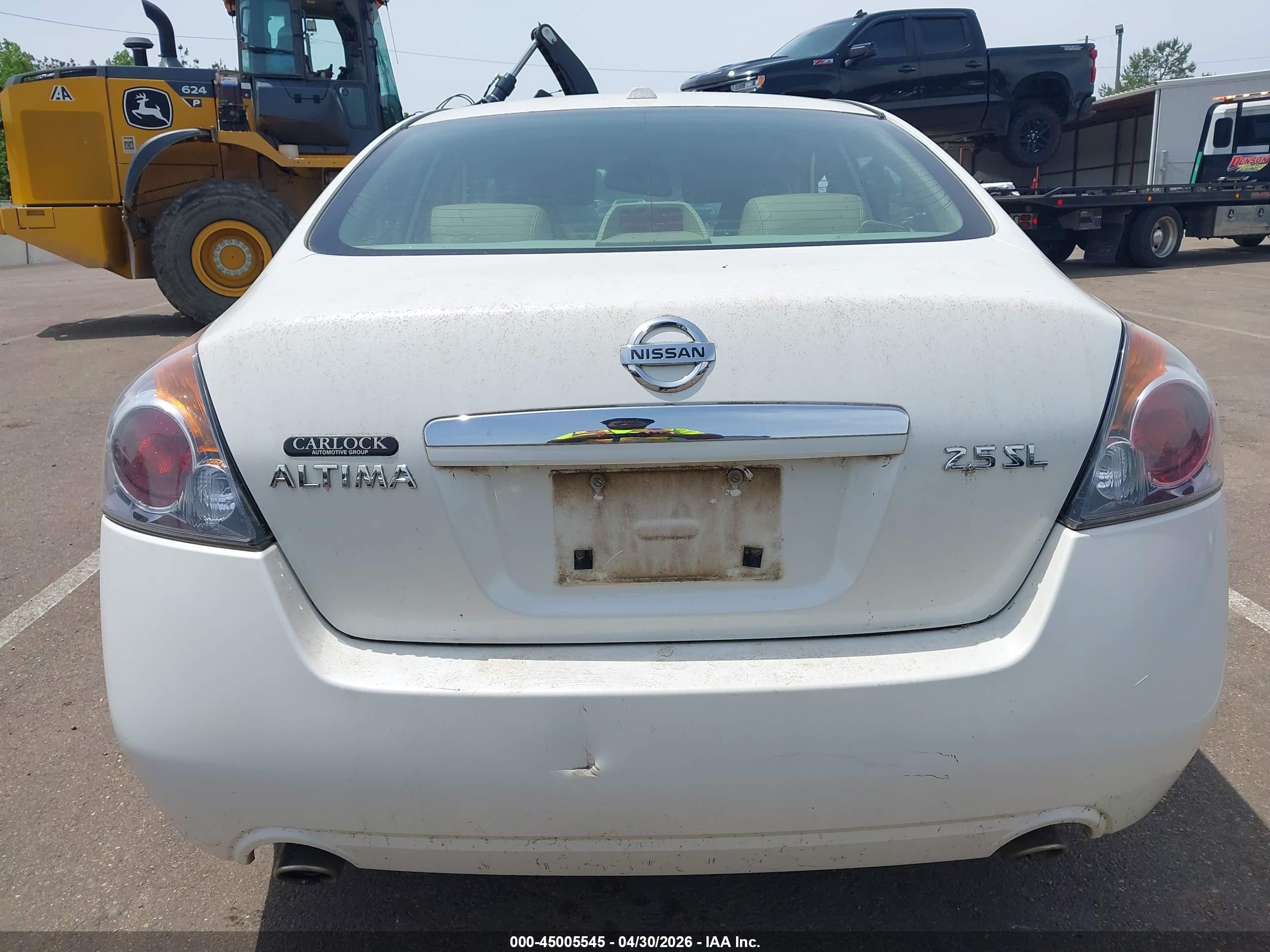2007 Nissan Altima 2.5 S White vin: 1N4AL21E17C227732
