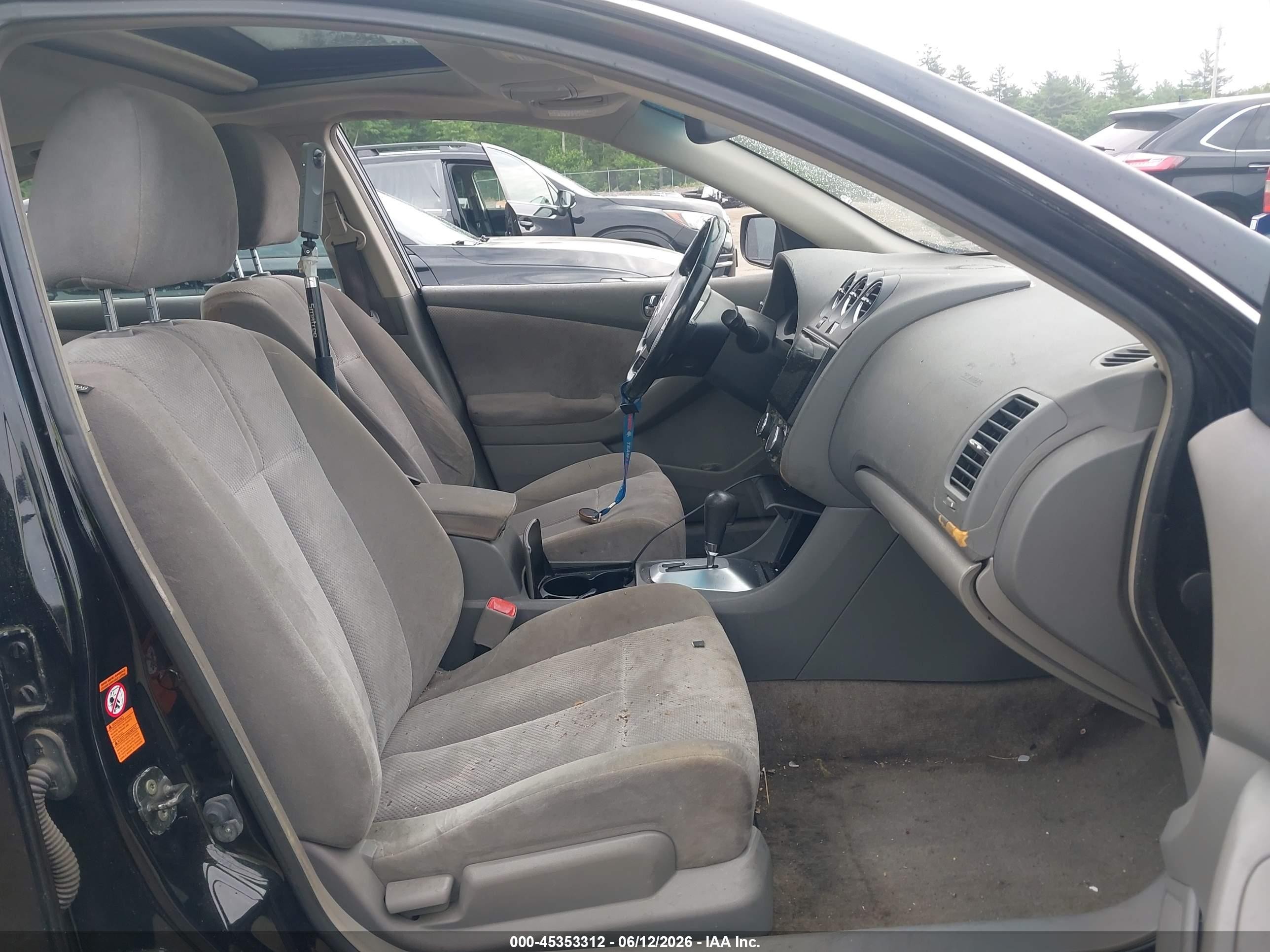 2007 Nissan Altima 2.5 S Black vin: 1N4AL21E17N402937