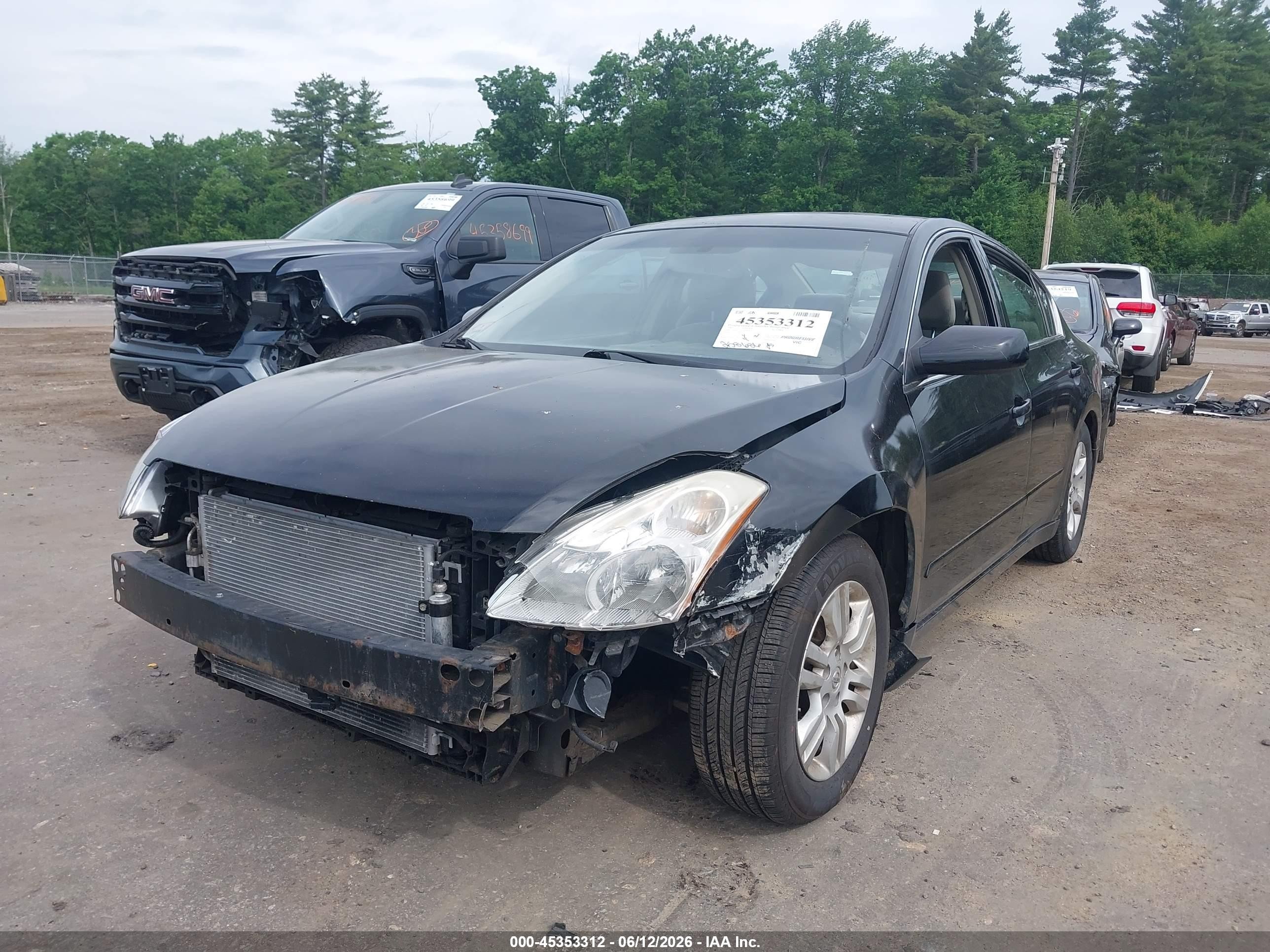 2007 Nissan Altima 2.5 S Black vin: 1N4AL21E17N402937