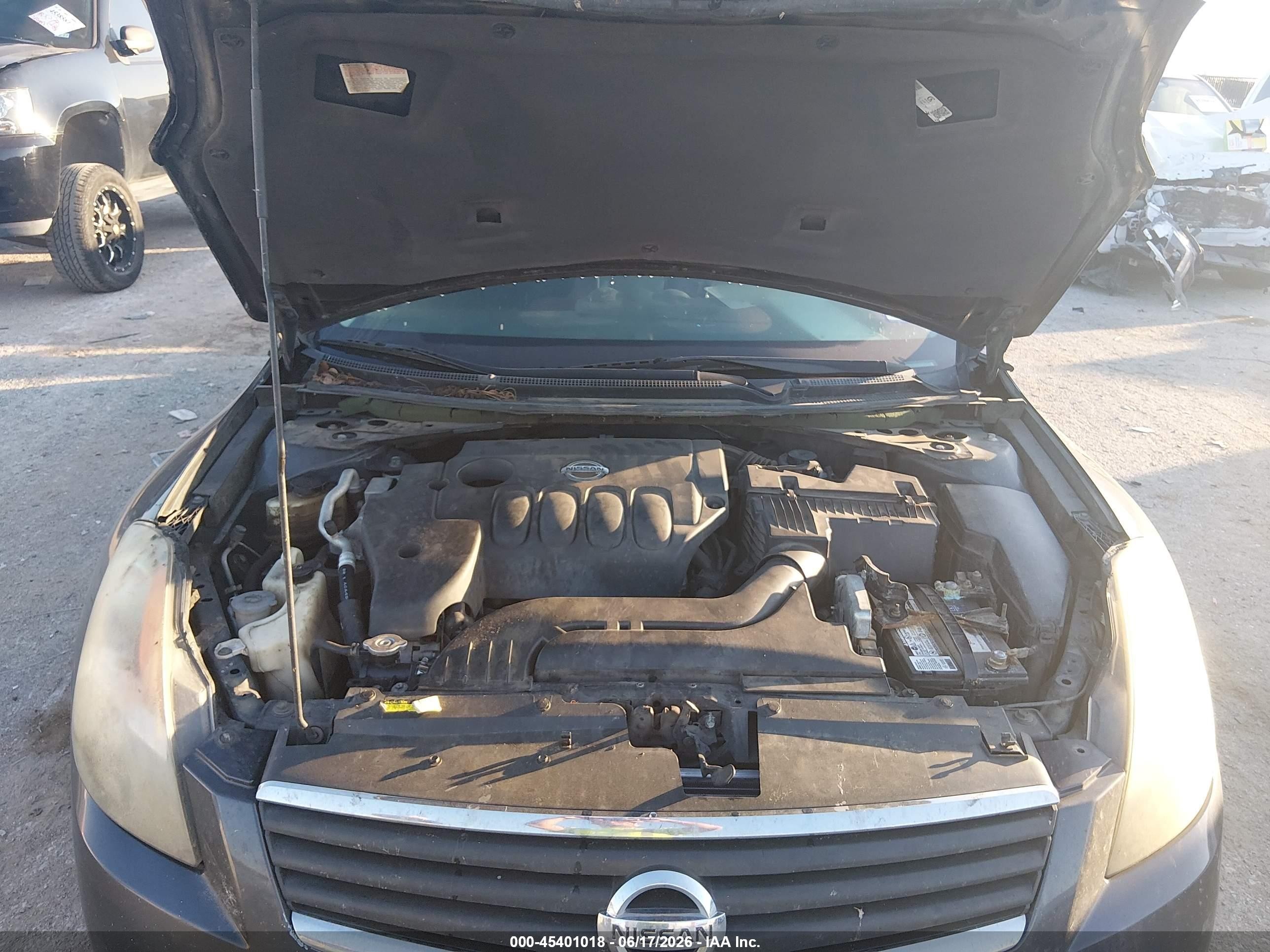 2007 Nissan Altima 2.5 S Gray vin: 1N4AL21E17N448817