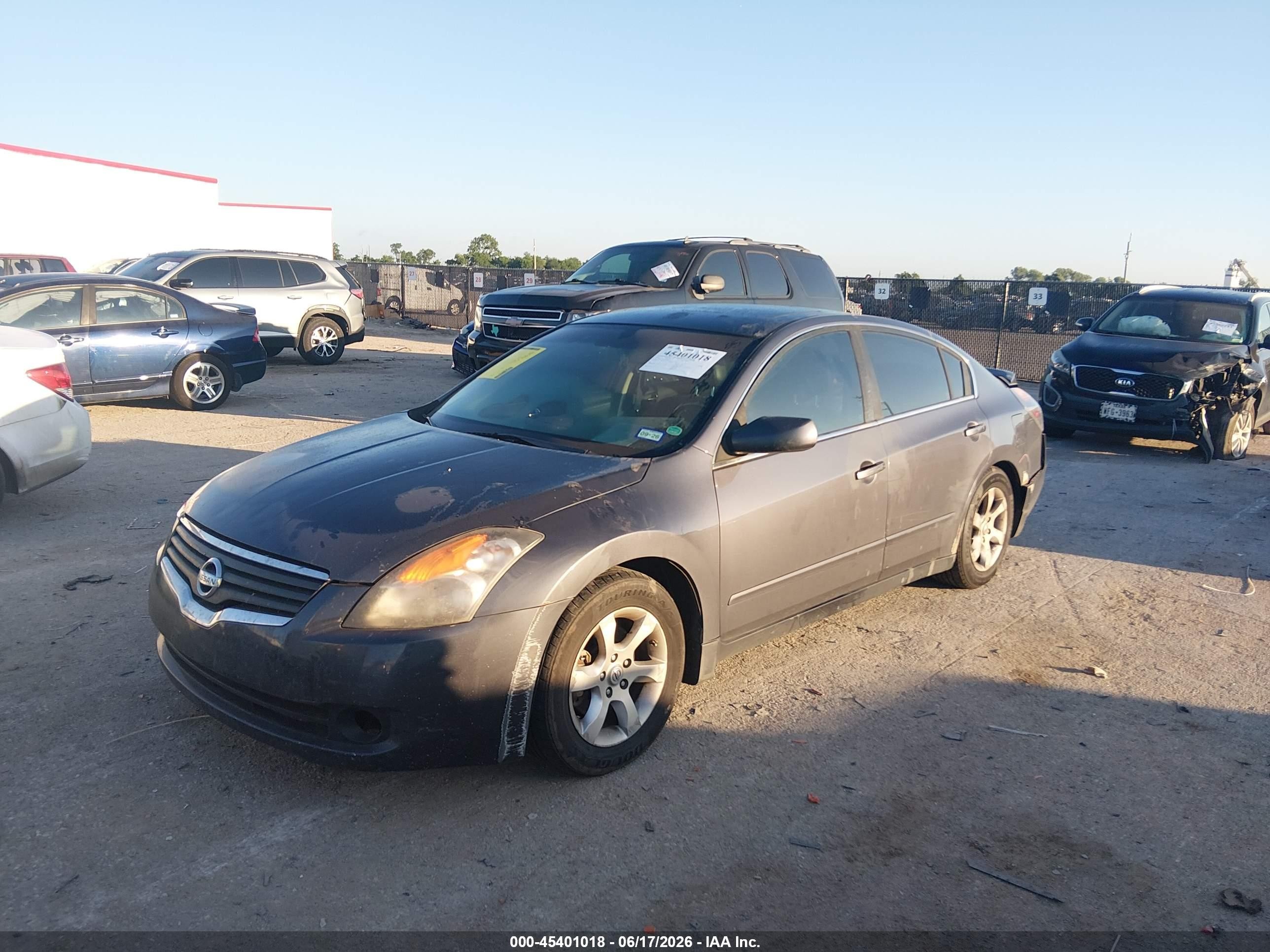 2007 Nissan Altima 2.5 S Gray vin: 1N4AL21E17N448817