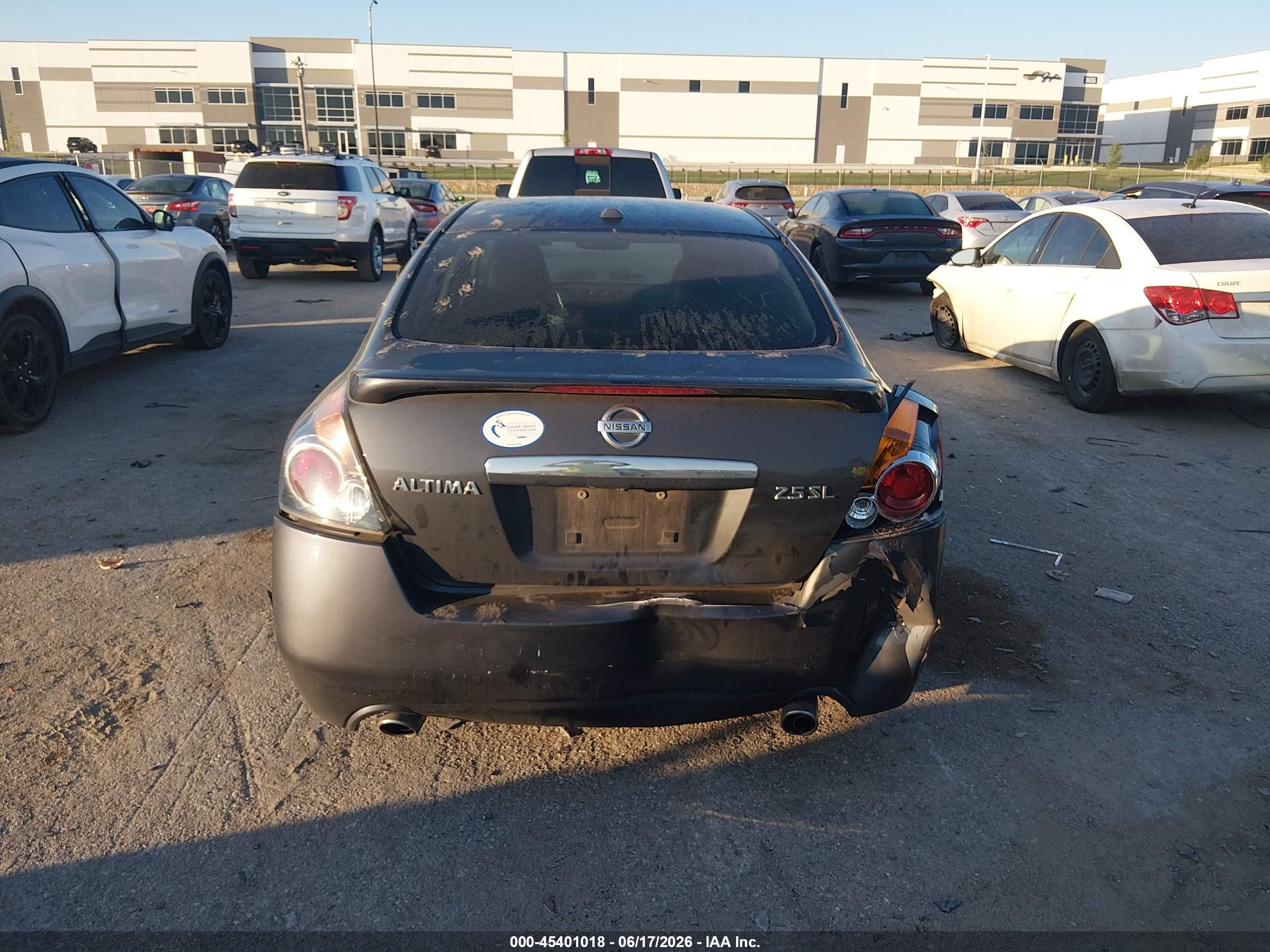 2007 Nissan Altima 2.5 S Gray vin: 1N4AL21E17N448817