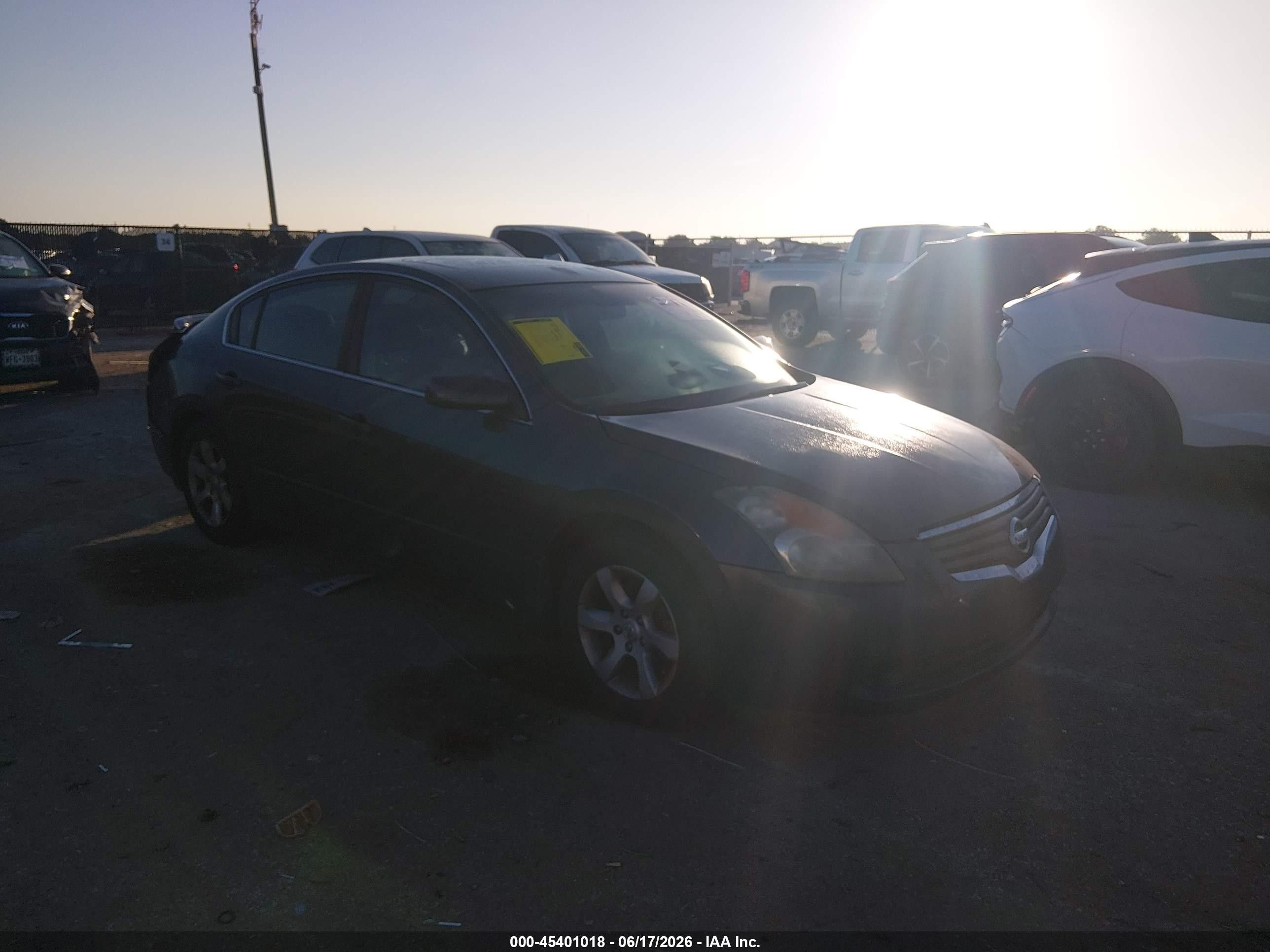2007 Nissan Altima 2.5 S Серый vin: 1N4AL21E17N448817
