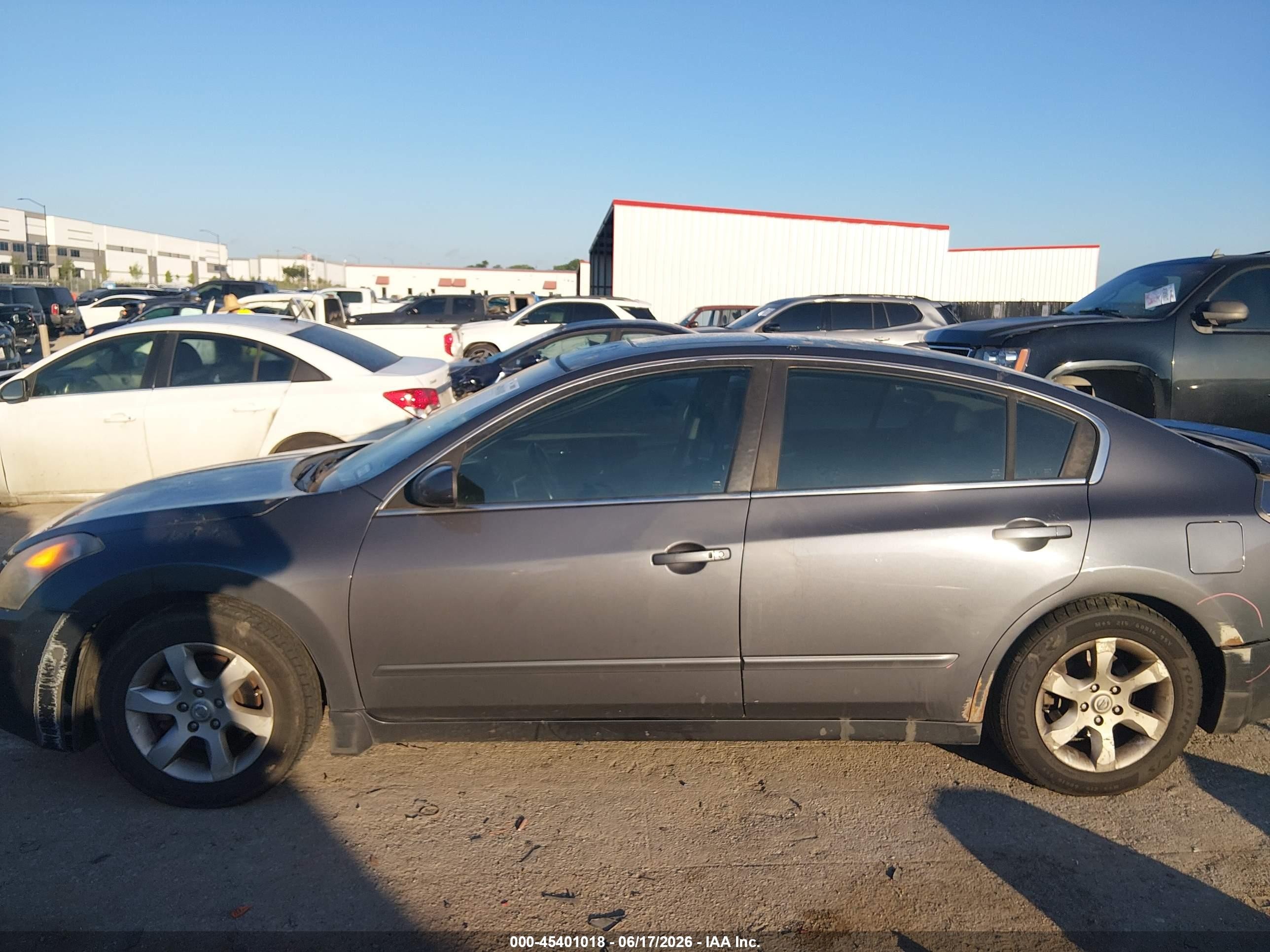 2007 Nissan Altima 2.5 S Gray vin: 1N4AL21E17N448817