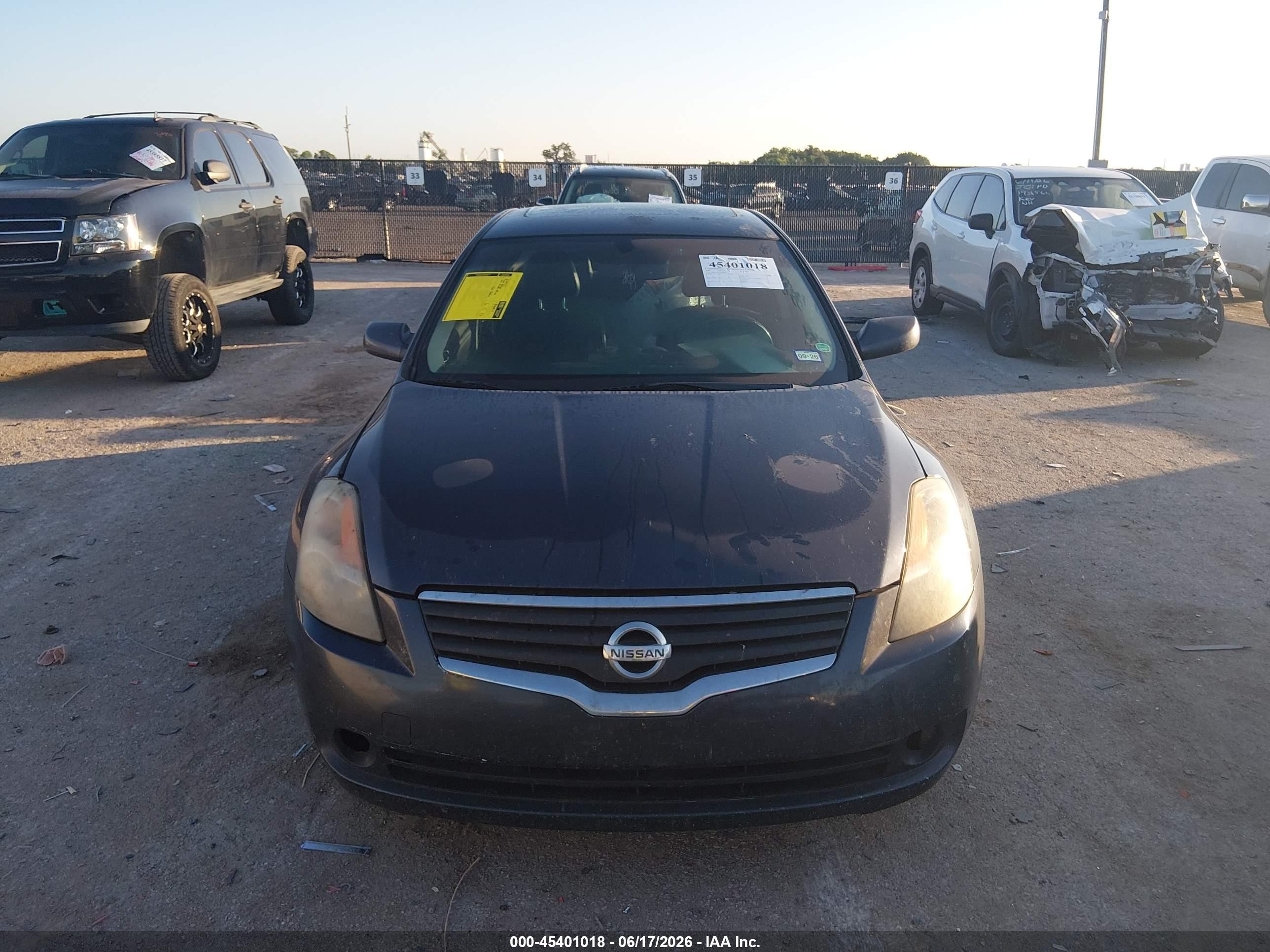 2007 Nissan Altima 2.5 S Gray vin: 1N4AL21E17N448817