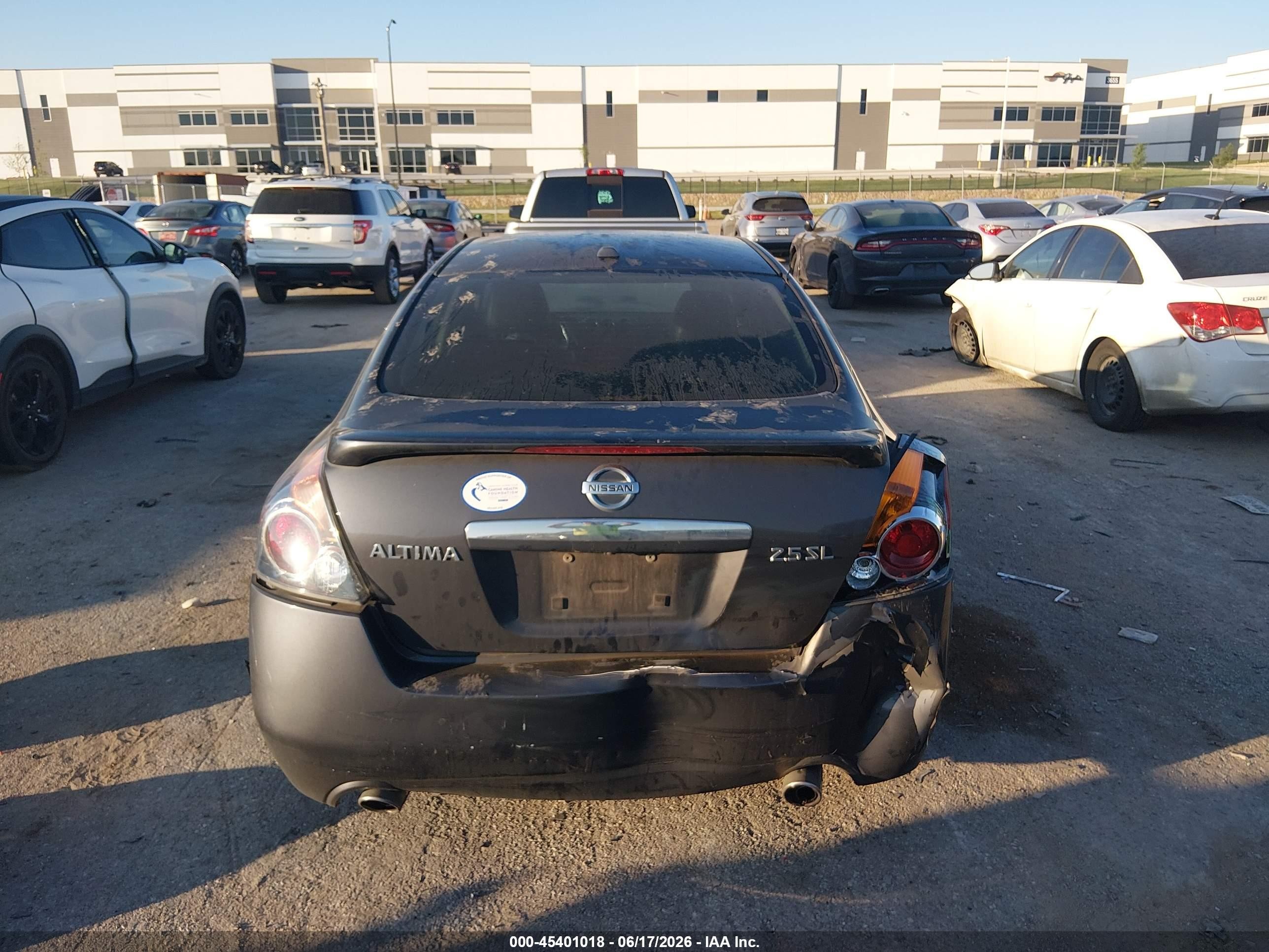 2007 Nissan Altima 2.5 S Gray vin: 1N4AL21E17N448817