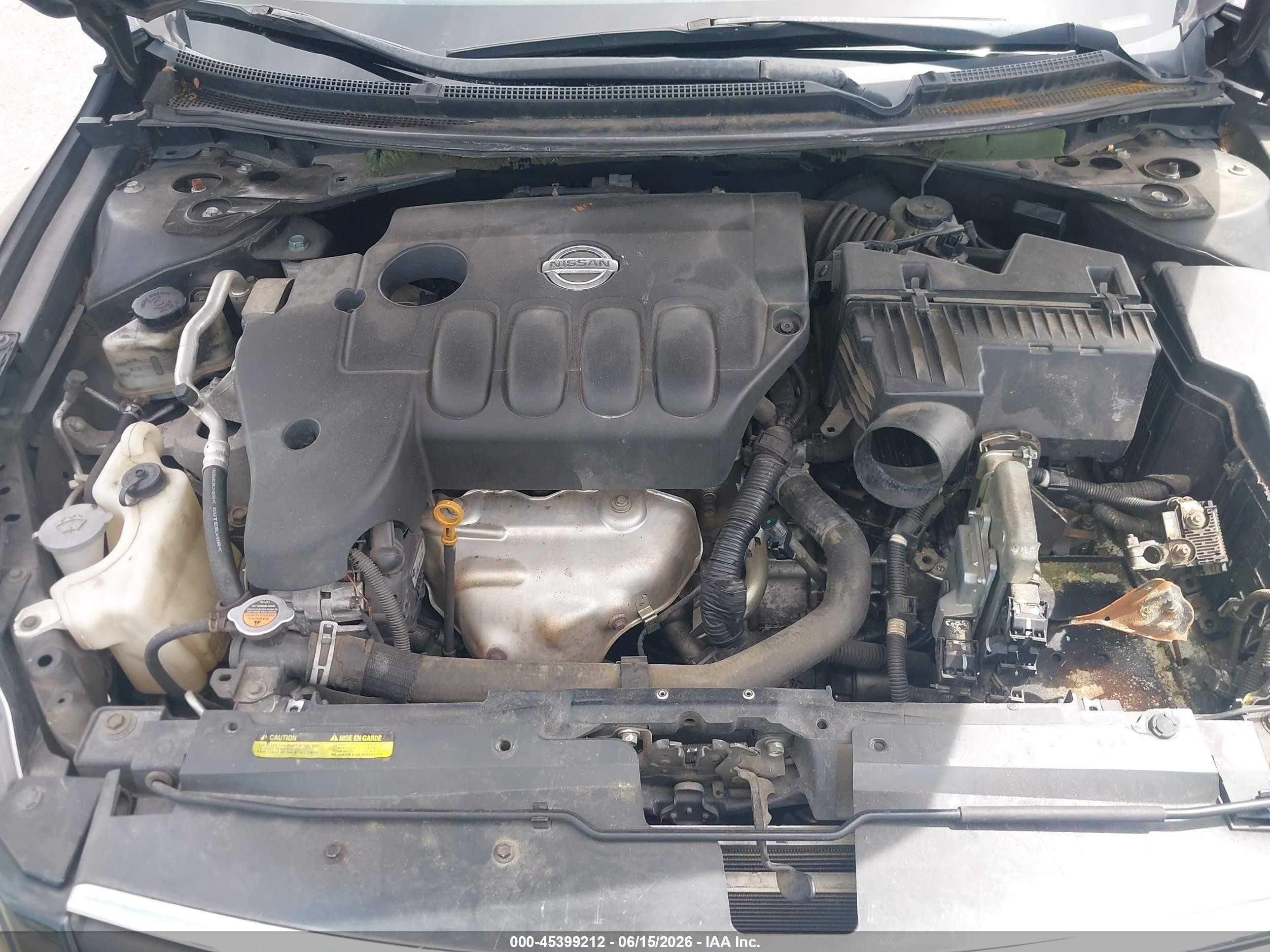 2007 Nissan Altima 2.5 S Black vin: 1N4AL21E17N453340