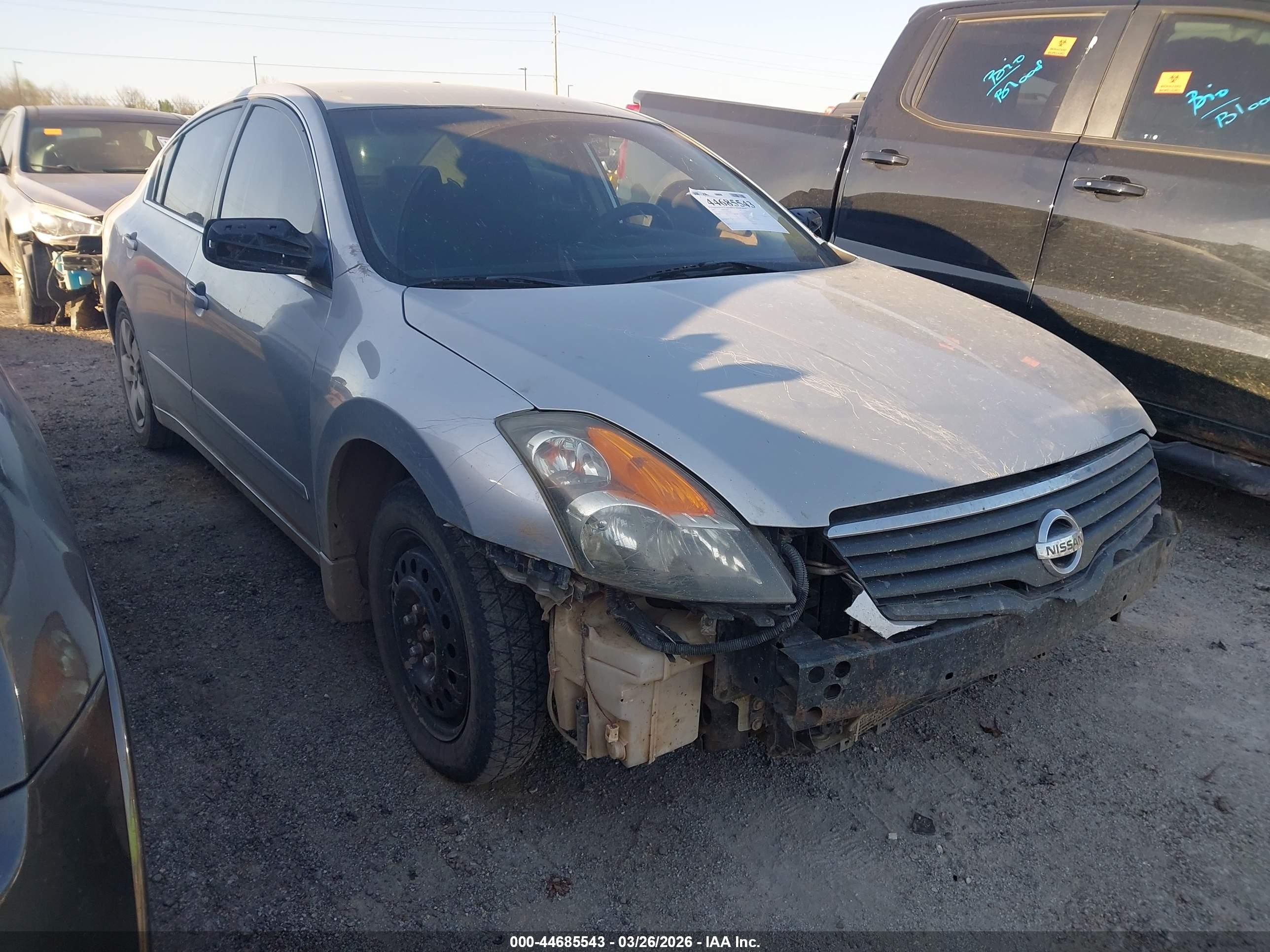 2007 Nissan Altima 2.5 S Silver vin: 1N4AL21E17N470770