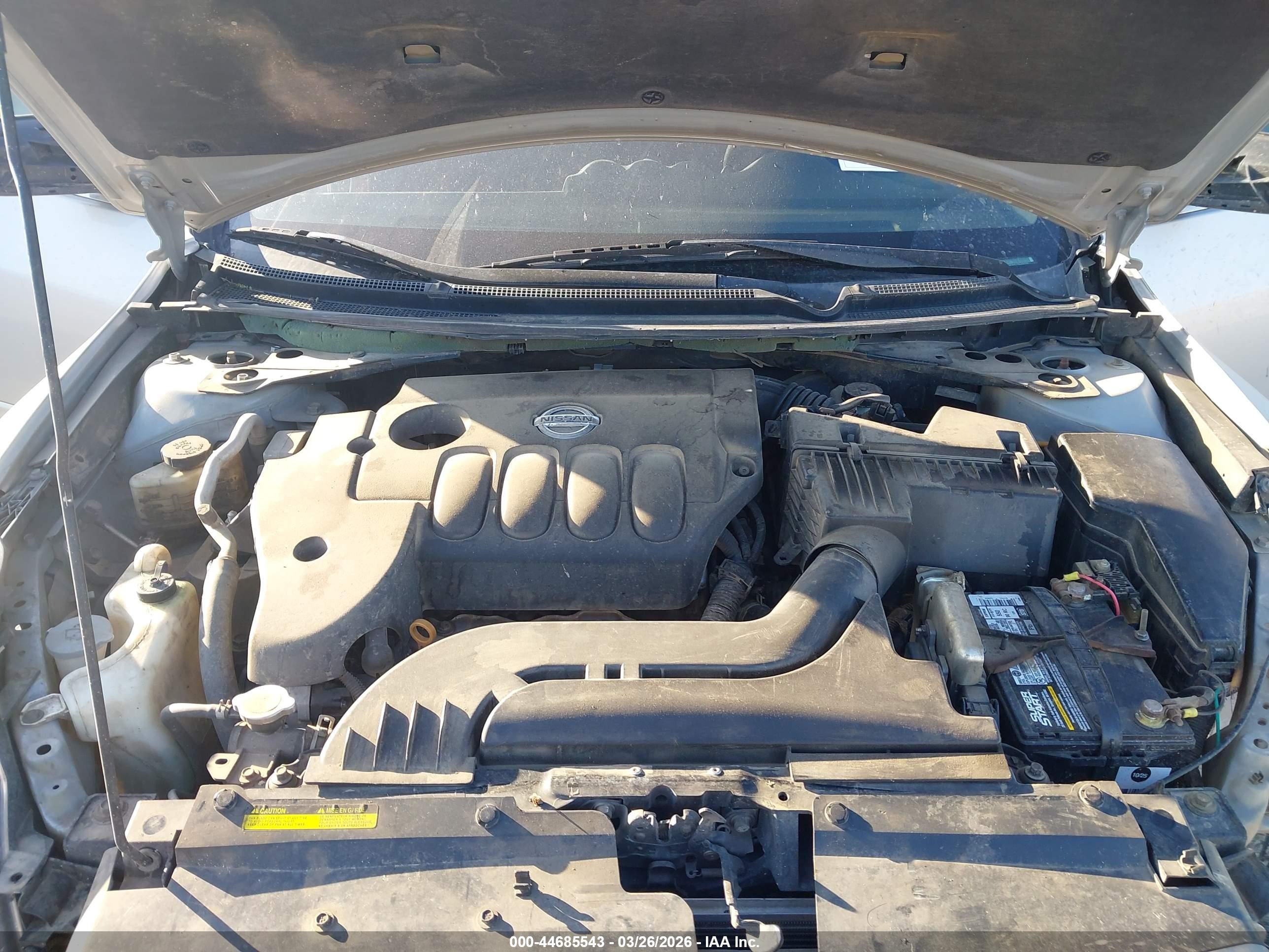2007 Nissan Altima 2.5 S Серебряный vin: 1N4AL21E17N470770