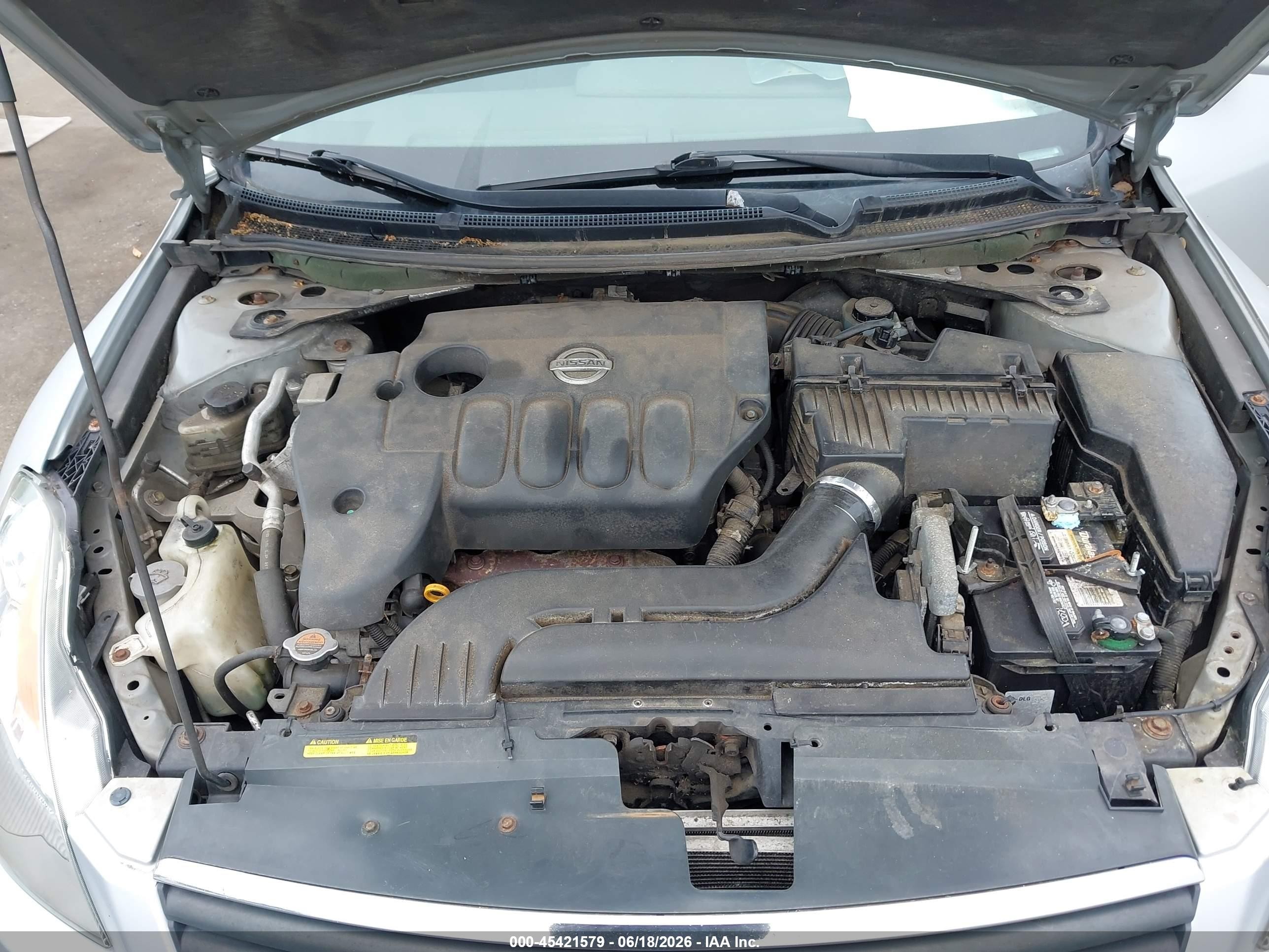 2007 Nissan Altima 2.5 S Silver vin: 1N4AL21E17N489903