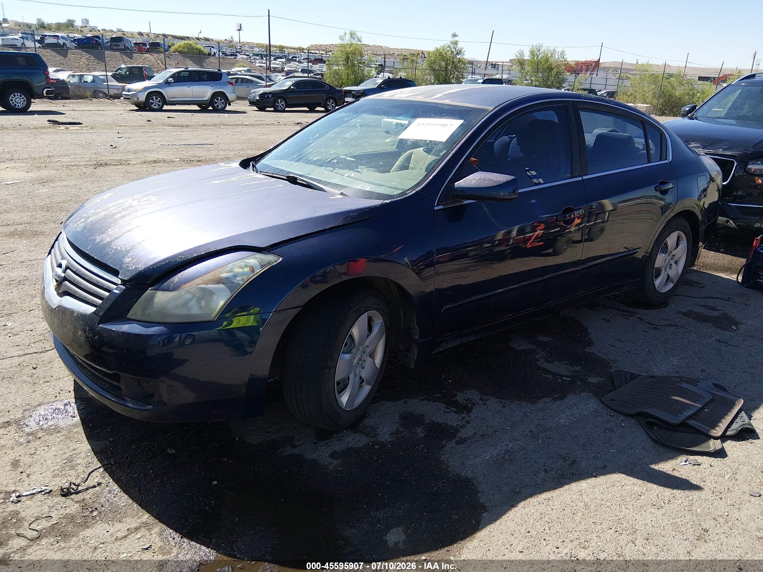 2008 Nissan Altima 2.5 S Dark Blue vin: 1N4AL21E18C134856