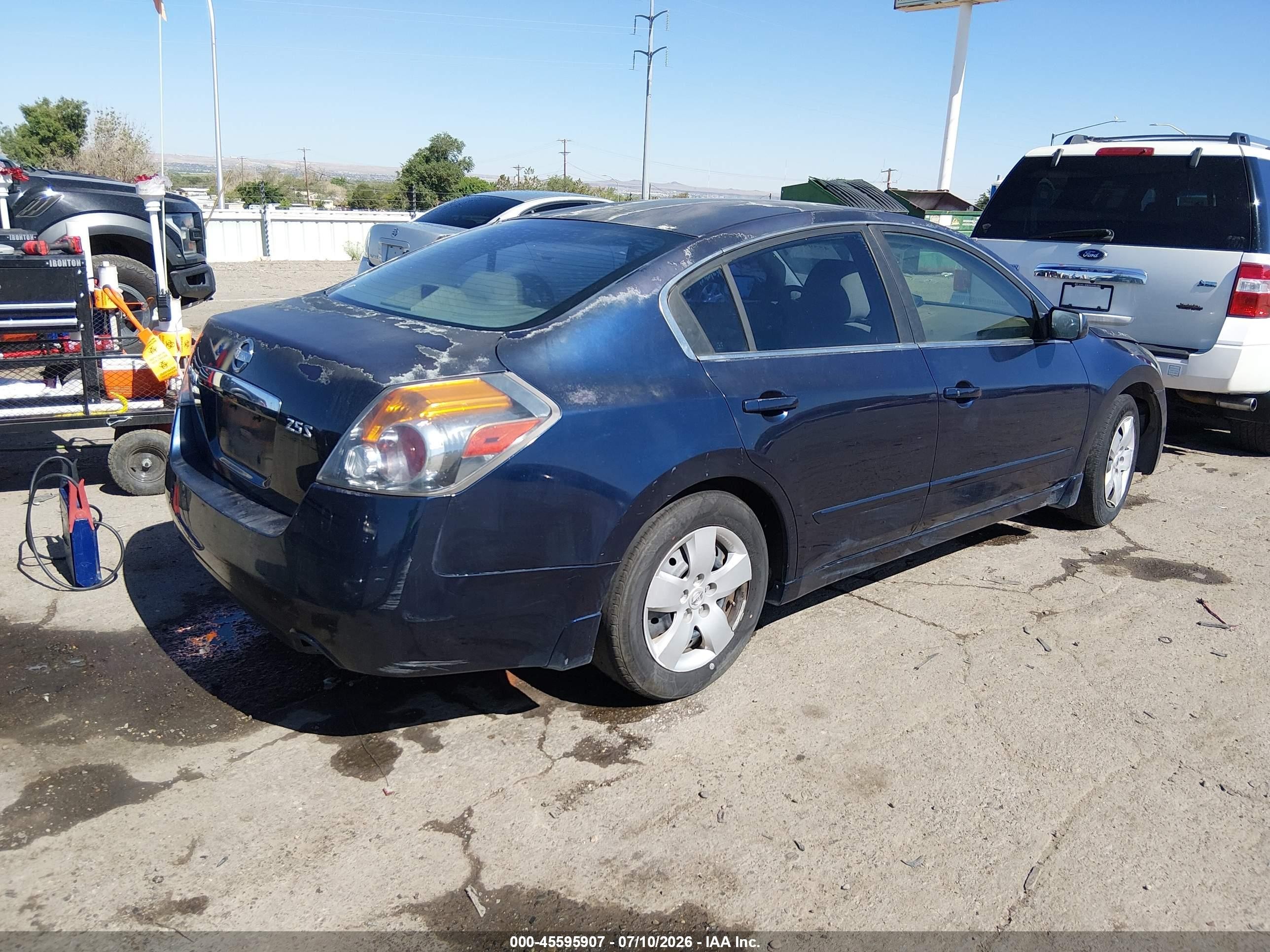 2008 Nissan Altima 2.5 S Dark Blue vin: 1N4AL21E18C134856