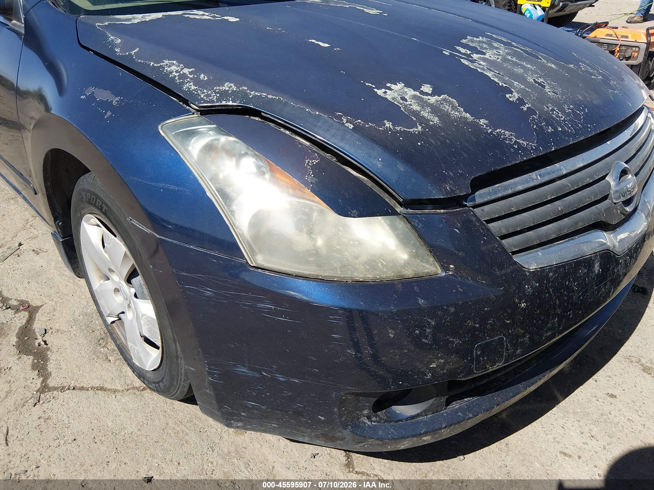 2008 Nissan Altima 2.5 S Dark Blue vin: 1N4AL21E18C134856