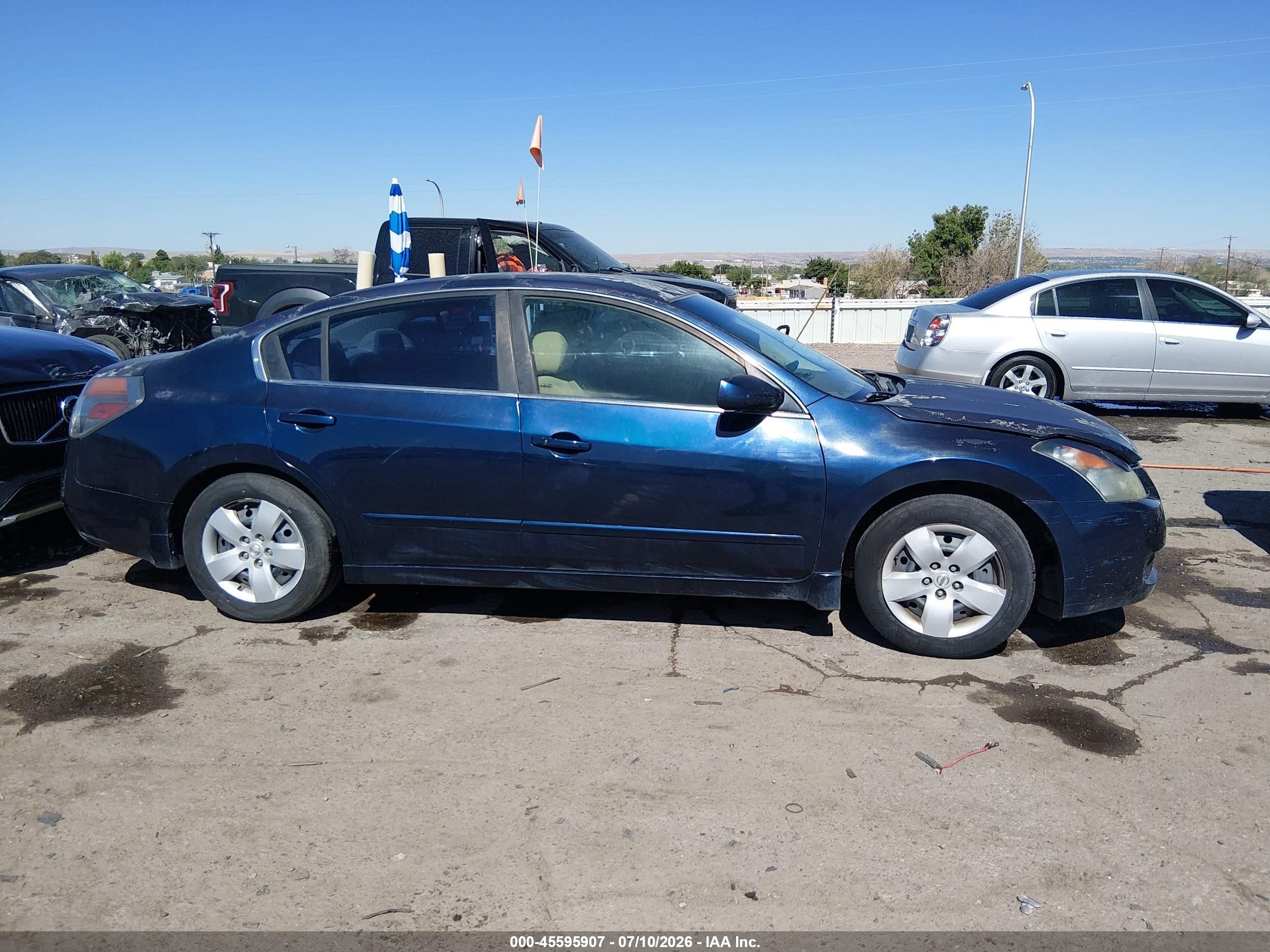 2008 Nissan Altima 2.5 S Dark Blue vin: 1N4AL21E18C134856