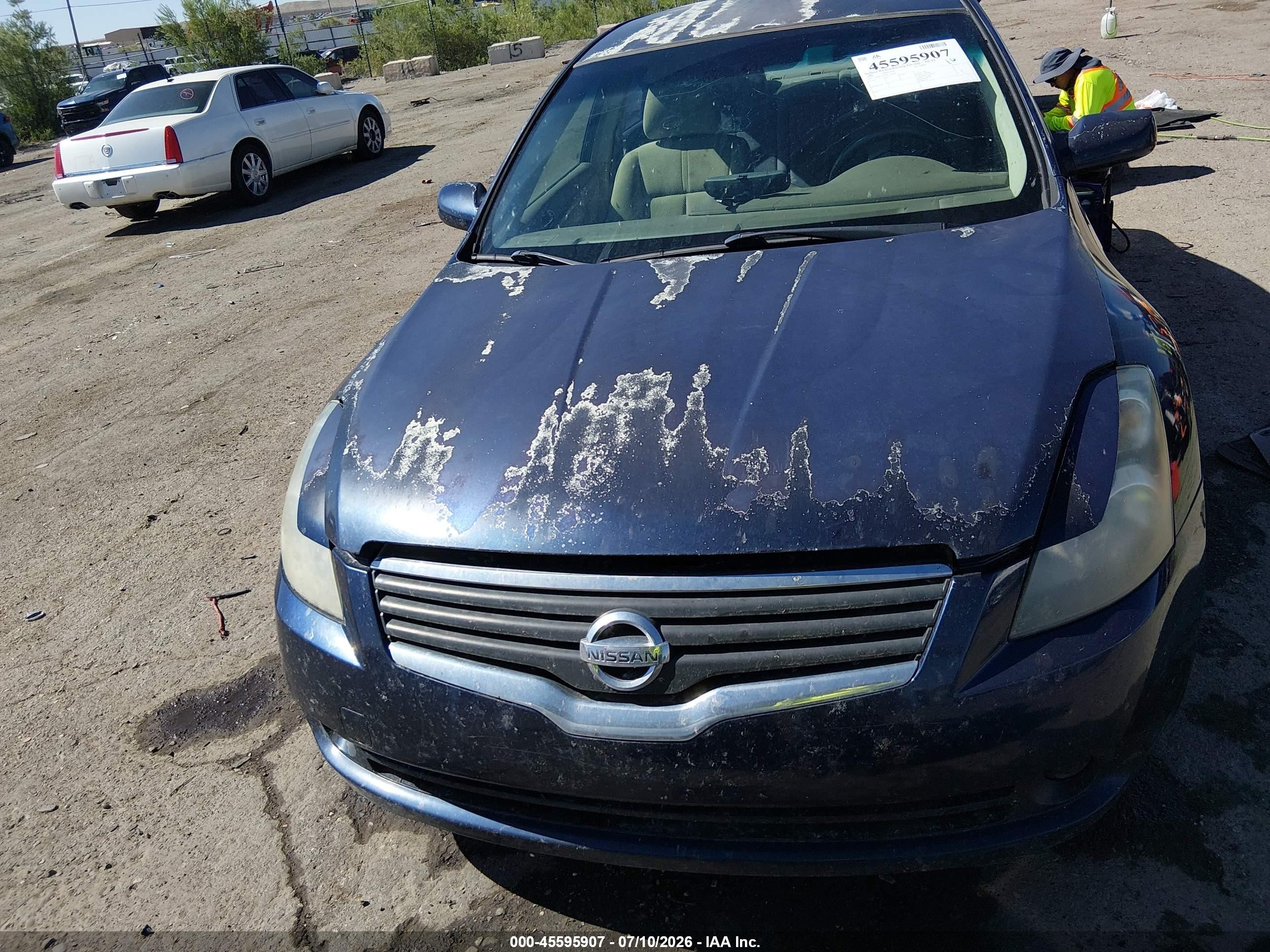 2008 Nissan Altima 2.5 S Dark Blue vin: 1N4AL21E18C134856