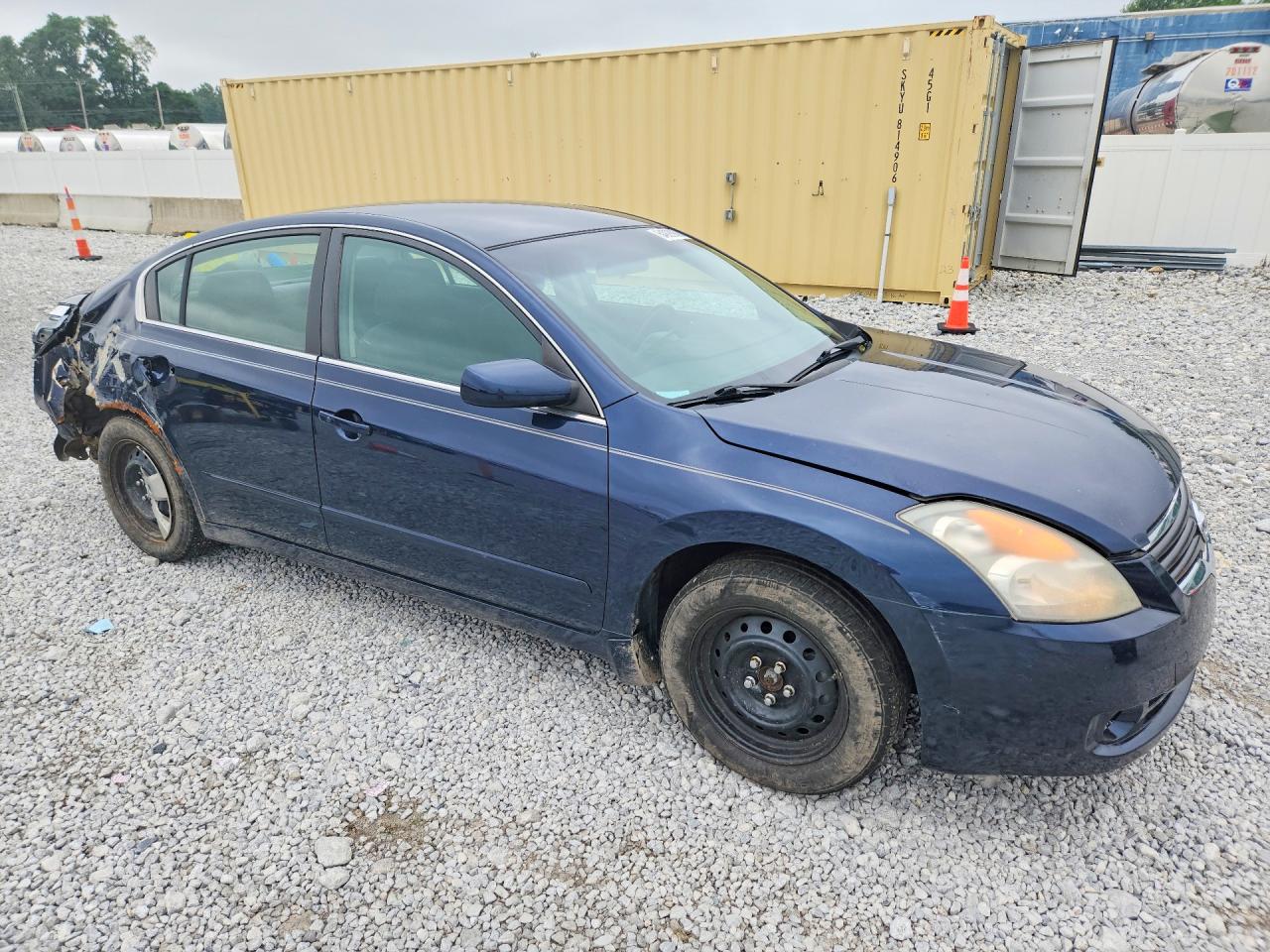 2008 Nissan Altima 2.5 Blue vin: 1N4AL21E18C136803