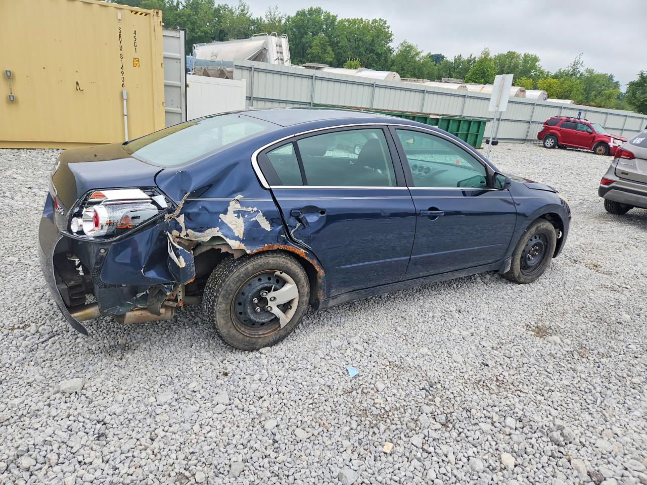 2008 Nissan Altima 2.5 Blue vin: 1N4AL21E18C136803