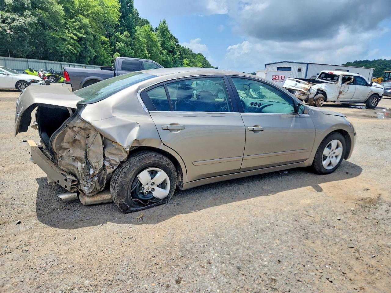 2008 Nissan Altima 2.5 Gray vin: 1N4AL21E18C174452