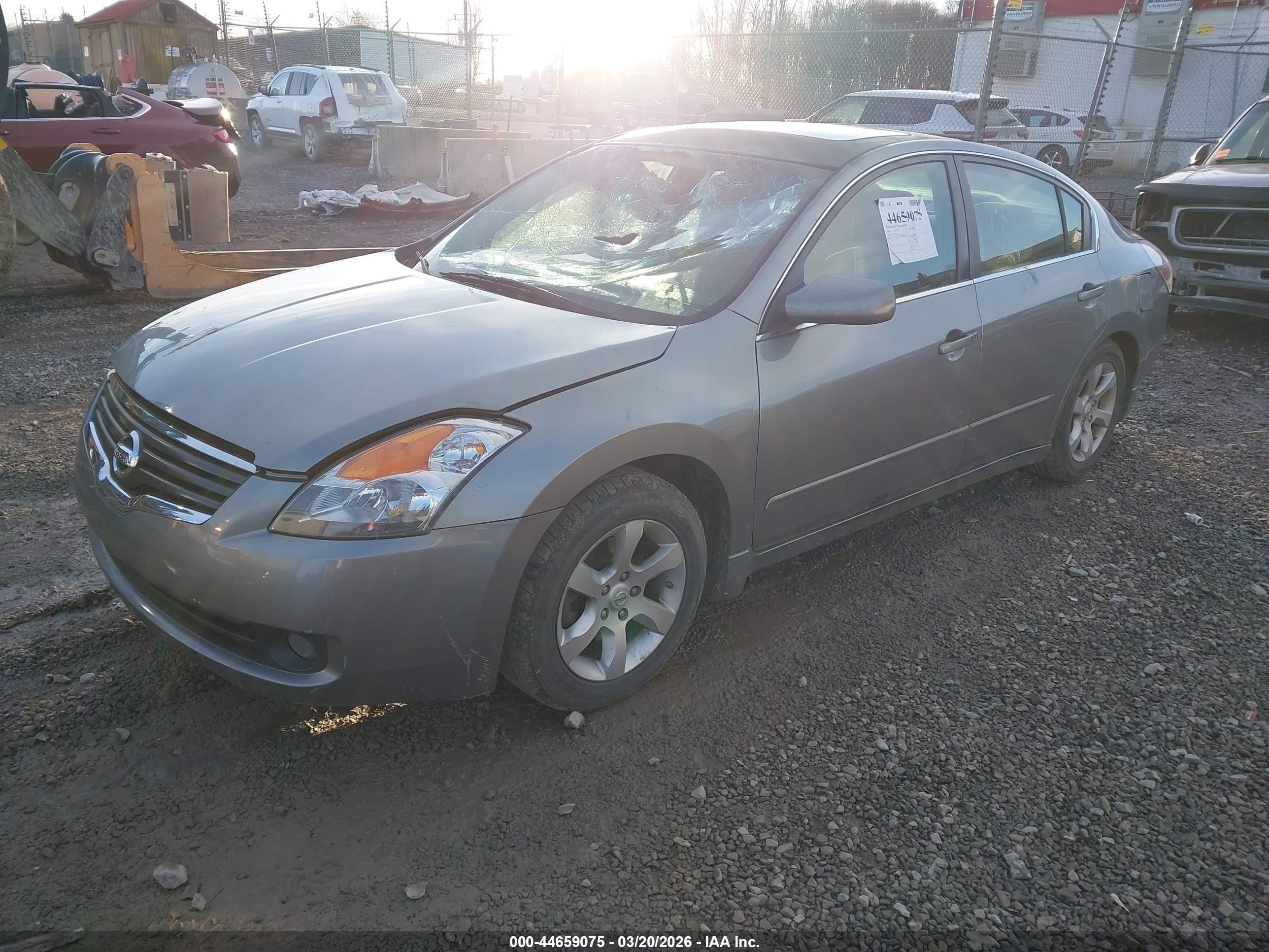 2008 Nissan Altima 2.5 S Gray vin: 1N4AL21E18C207384