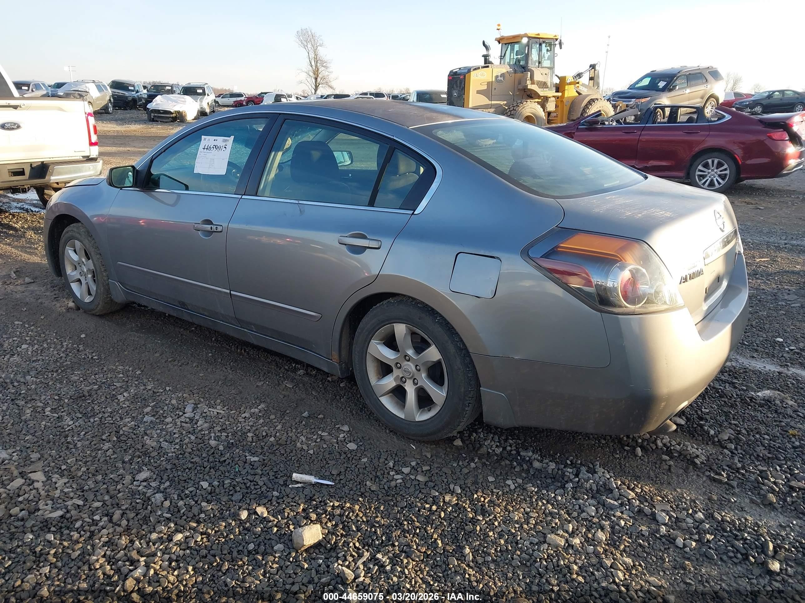 2008 Nissan Altima 2.5 S Gray vin: 1N4AL21E18C207384