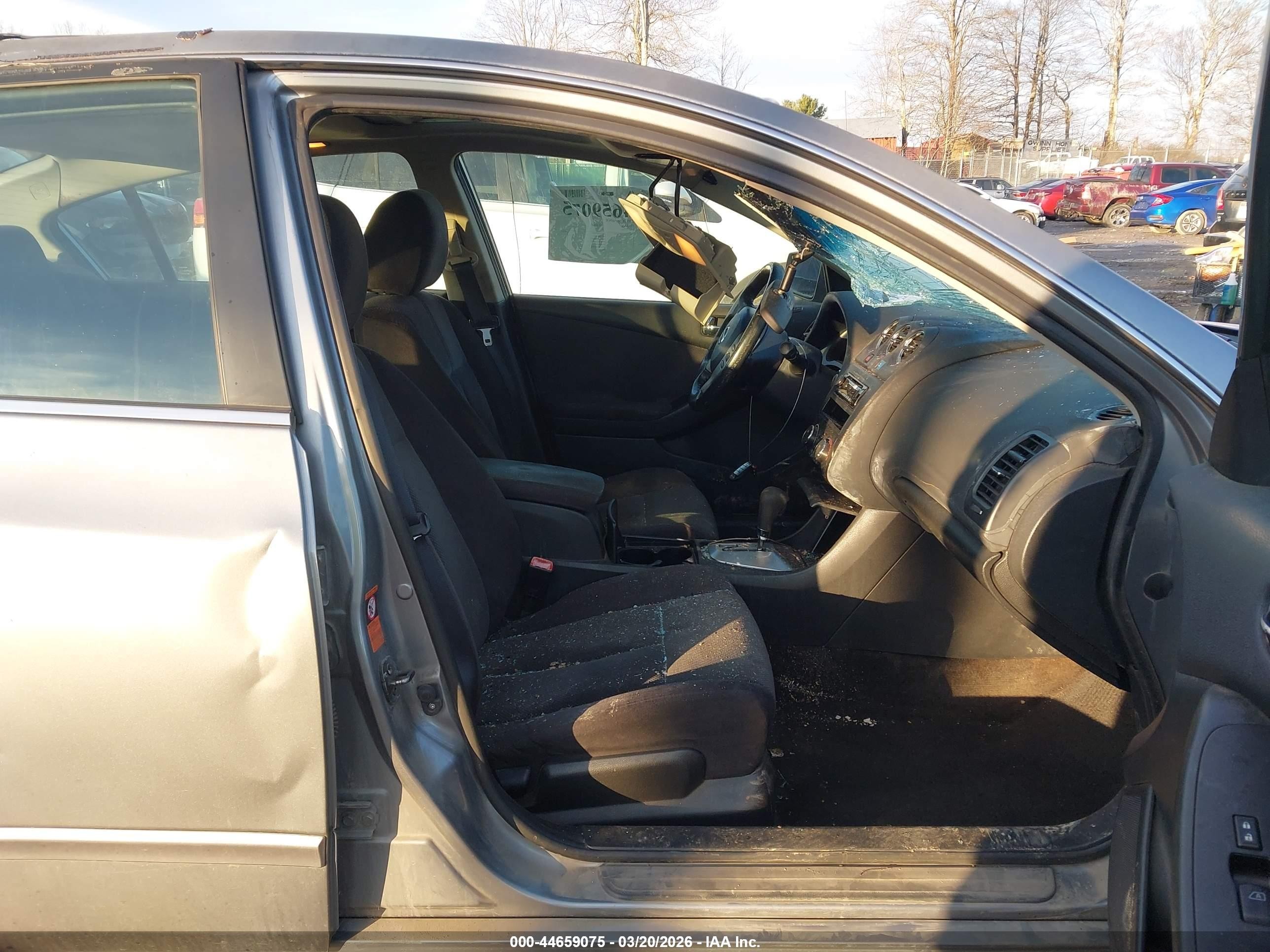 2008 Nissan Altima 2.5 S Gray vin: 1N4AL21E18C207384