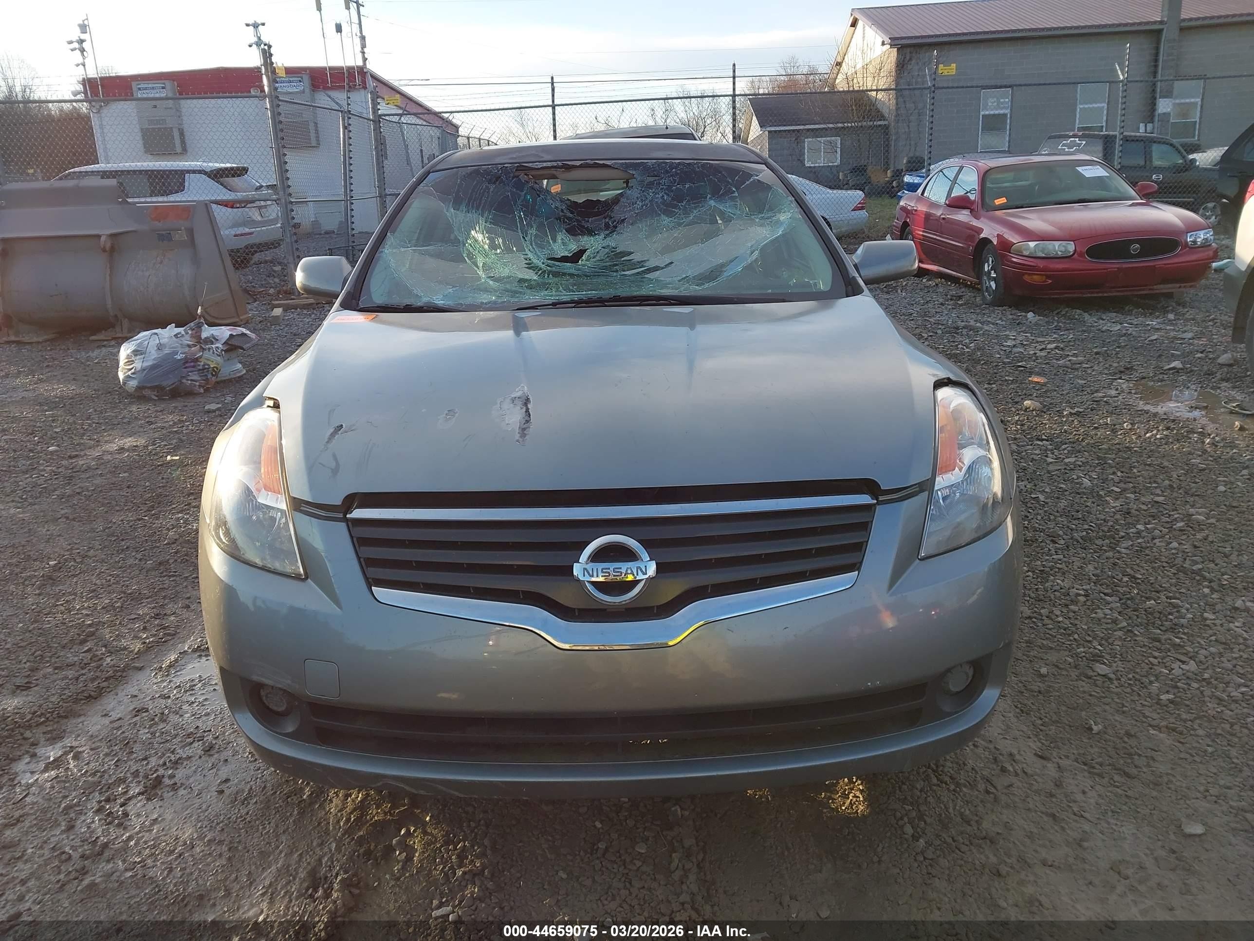 2008 Nissan Altima 2.5 S Gray vin: 1N4AL21E18C207384