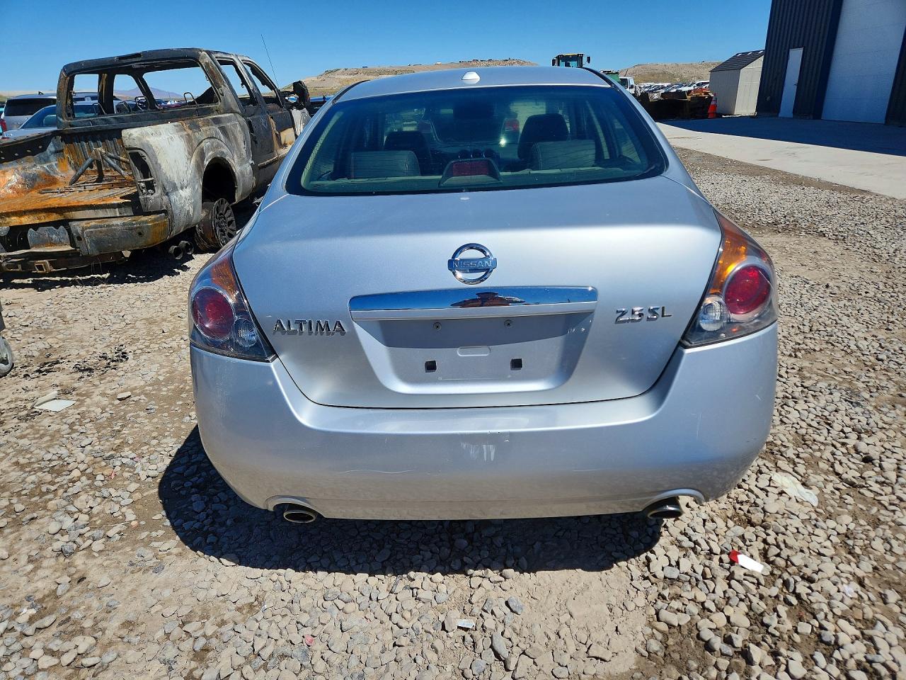 2008 Nissan Altima 2.5 Silver vin: 1N4AL21E18C276785