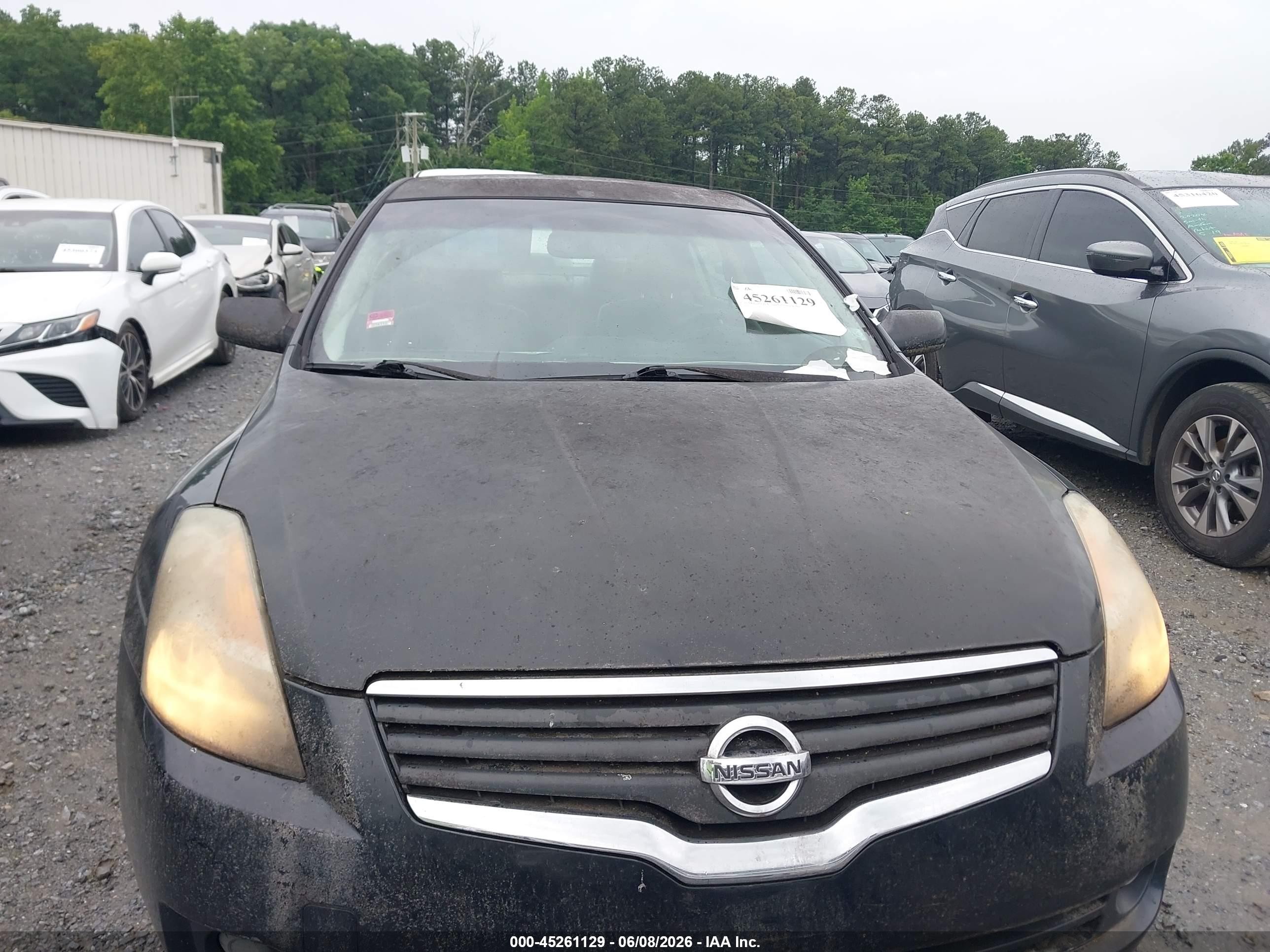 2008 Nissan Altima 2.5 S Black vin: 1N4AL21E18C286510