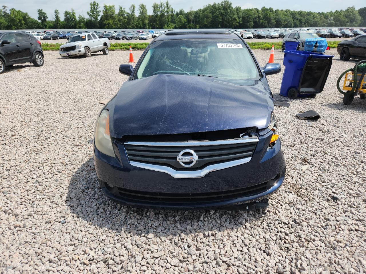 2008 Nissan Altima 2.5 Blue vin: 1N4AL21E18N426267