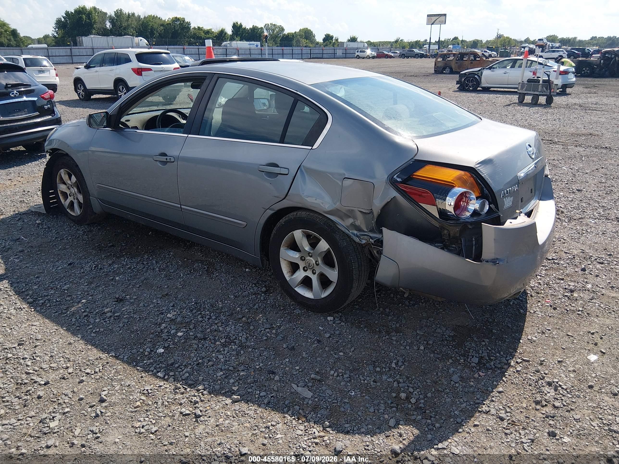2008 Nissan Altima 2.5 S Бирюзовый vin: 1N4AL21E18N450407