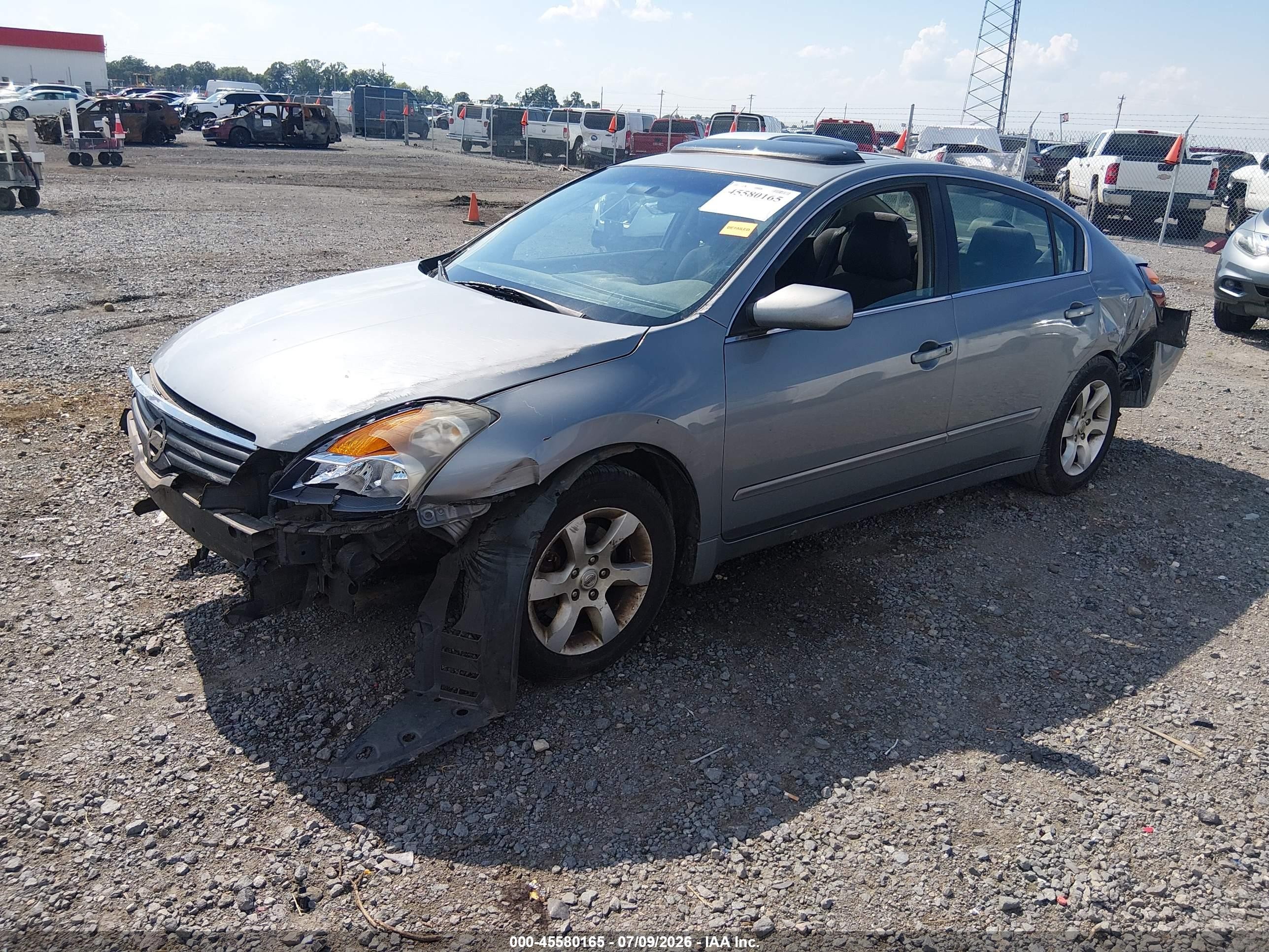 2008 Nissan Altima 2.5 S Бирюзовый vin: 1N4AL21E18N450407